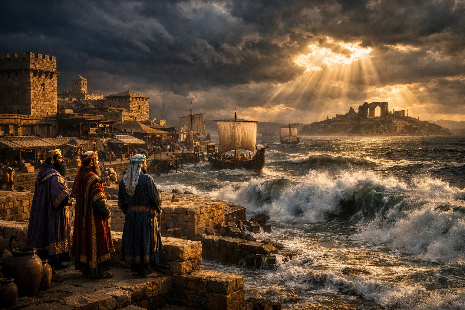 Tyre Rejoices Over Jerusalem