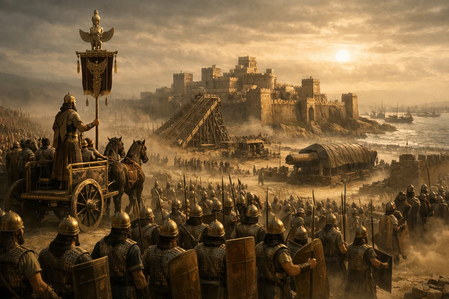 Nebuchadnezzar Approaches from the North