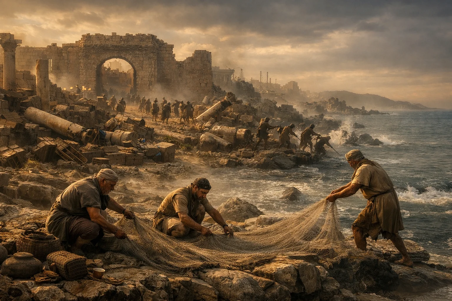 The Walls Tremble and the City Falls Silent