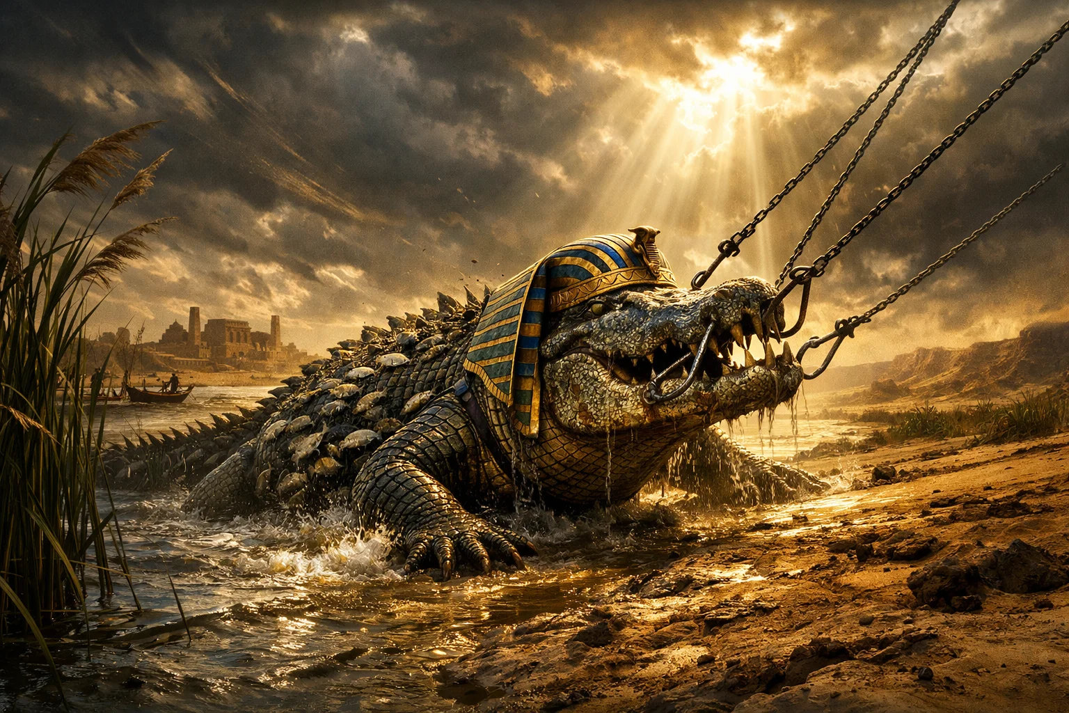 The Monster Dragged from the Nile