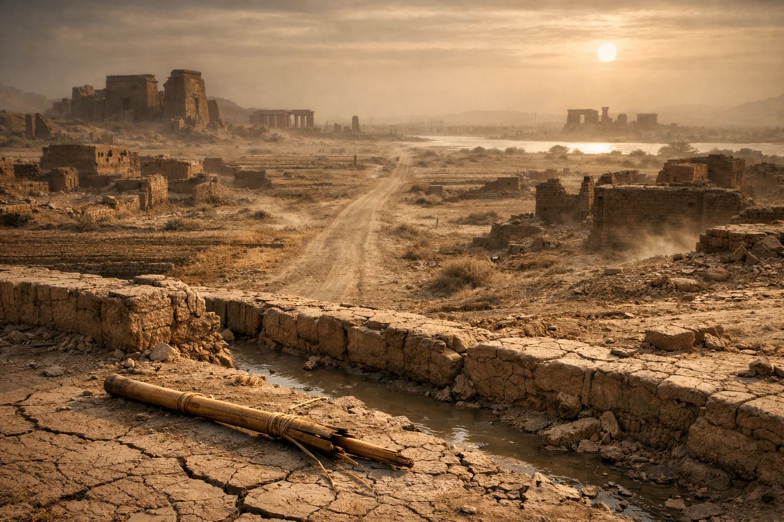 Egypt the Broken Reed and Desolate Land