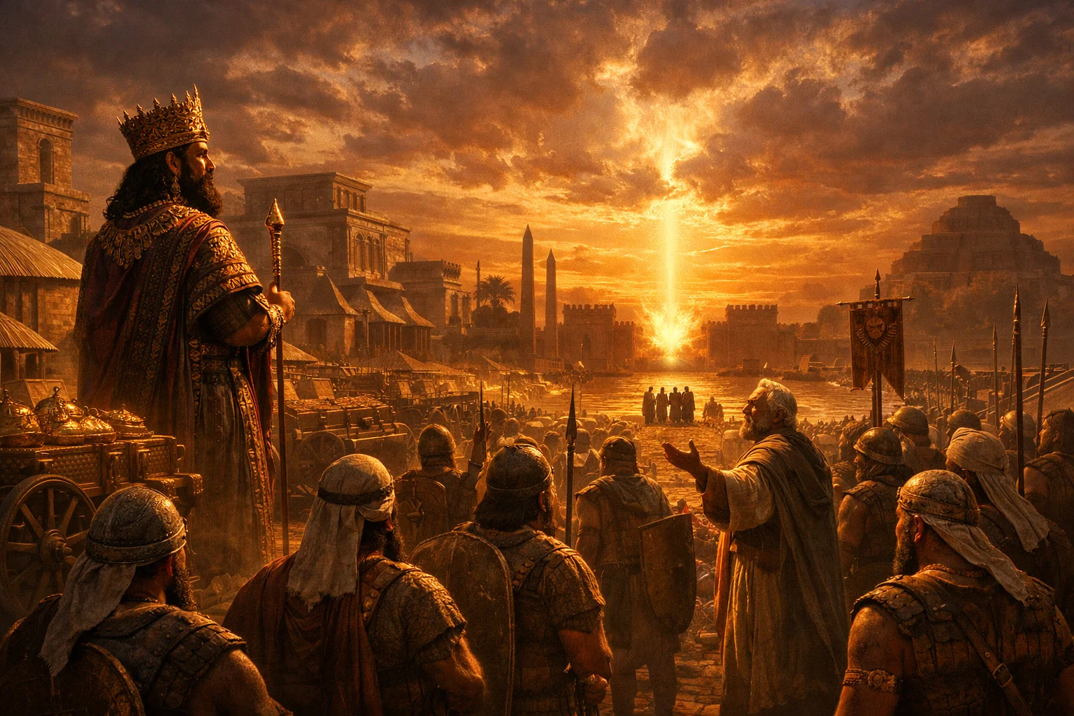 Babylon Receives Egypt, Israel’s Horn Rises