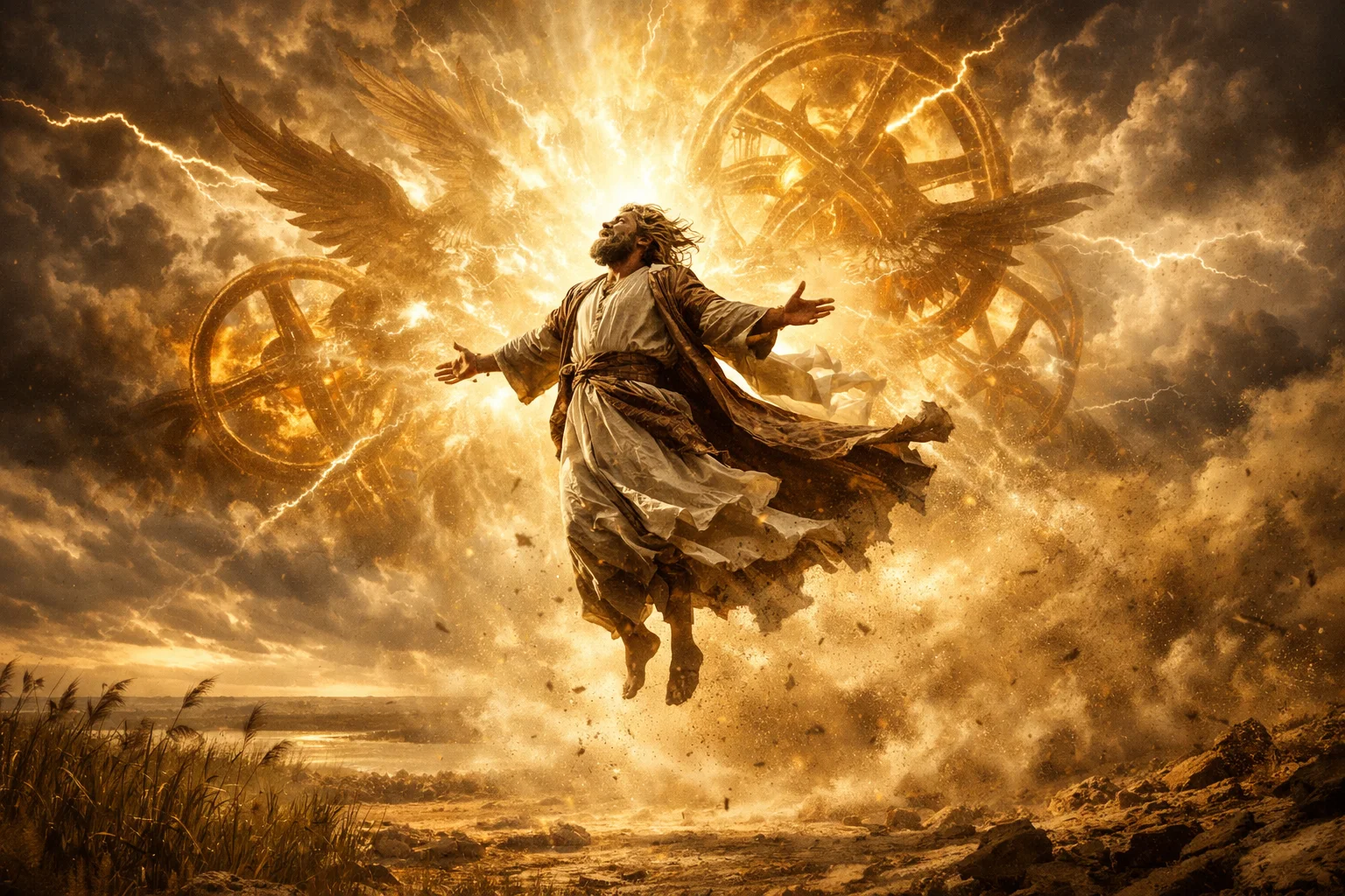 Lifted by the Spirit and the Rumbling Glory