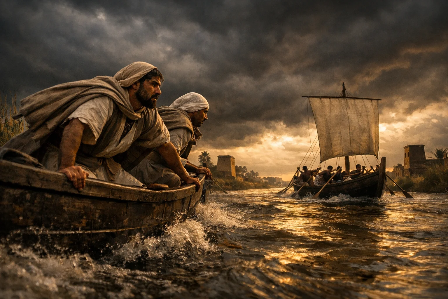 Messengers on the River to Frighten Cush