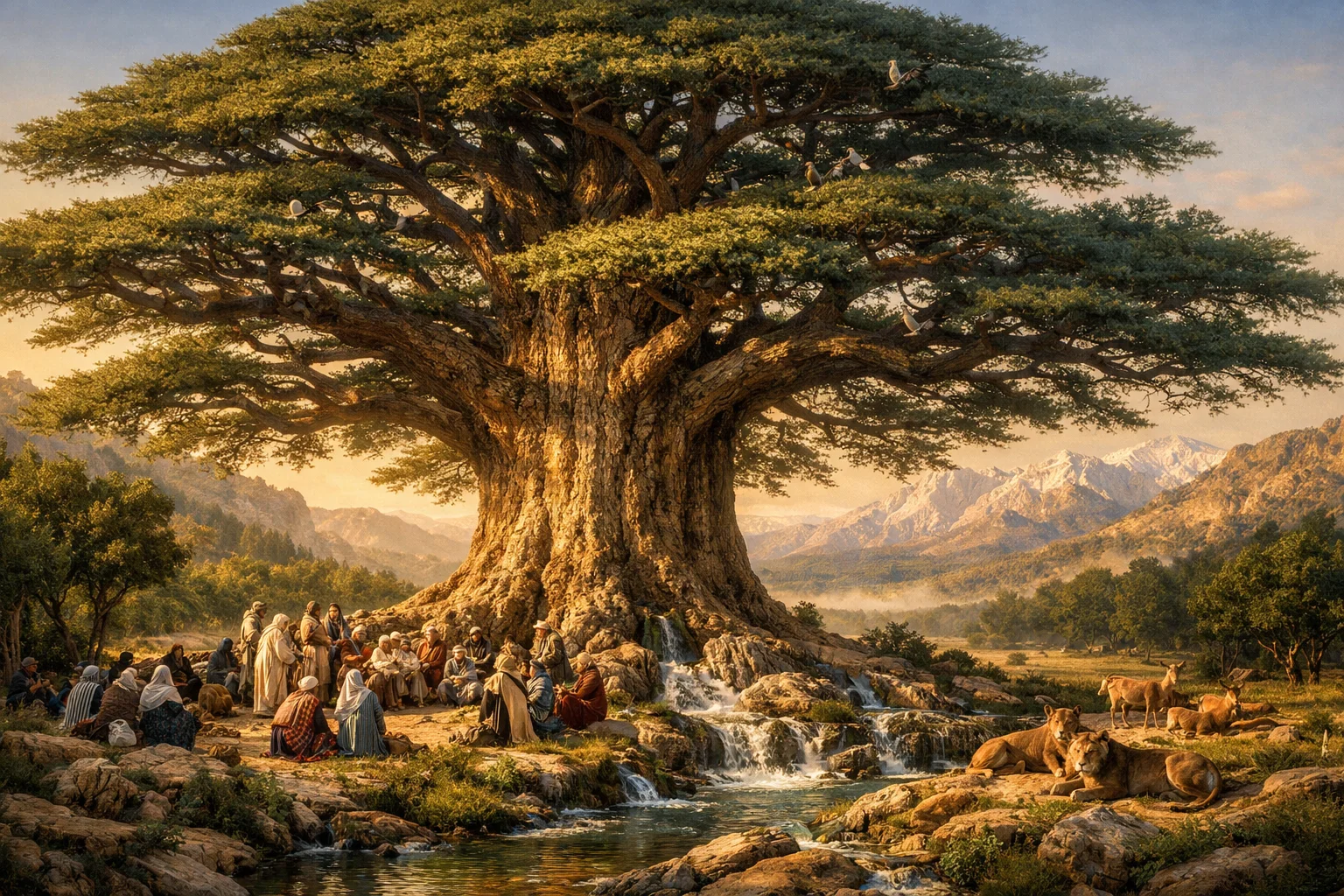 The Majestic Cedar of Assyria