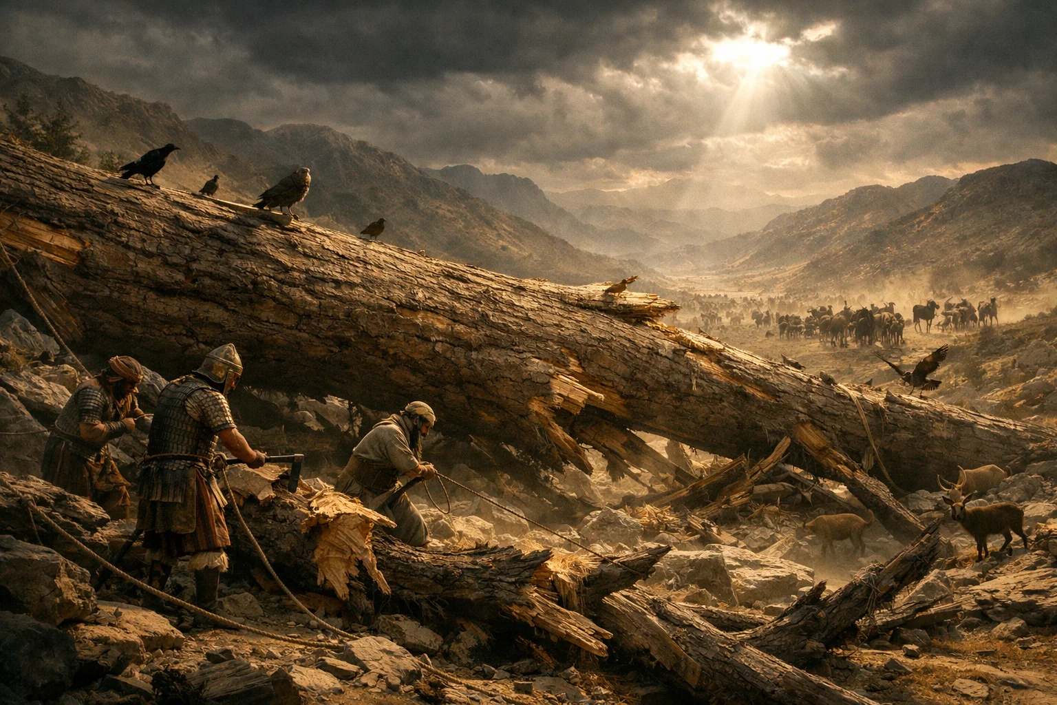 Pride and the Felling of the Cedar