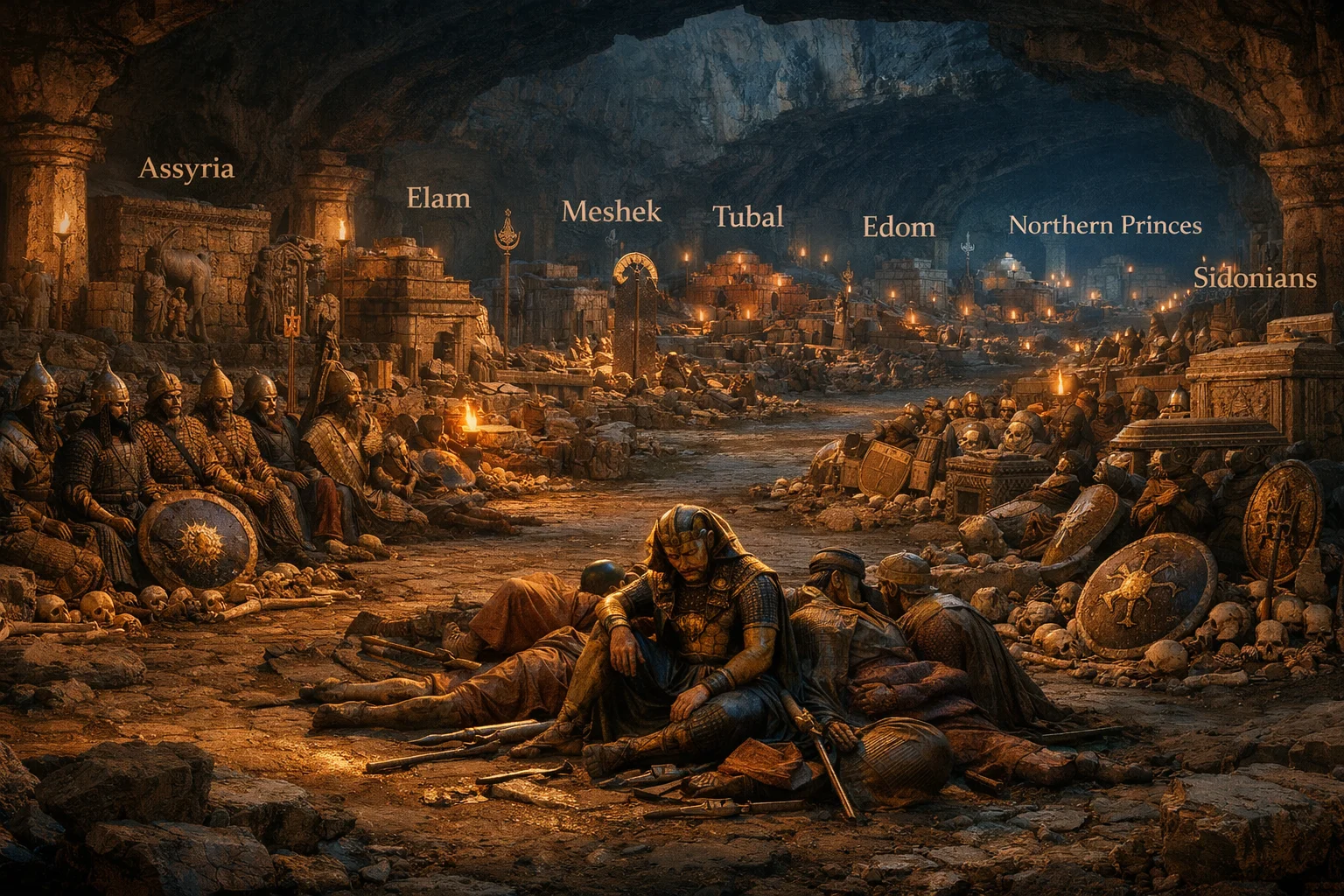 Pharaoh Among the Fallen Nations