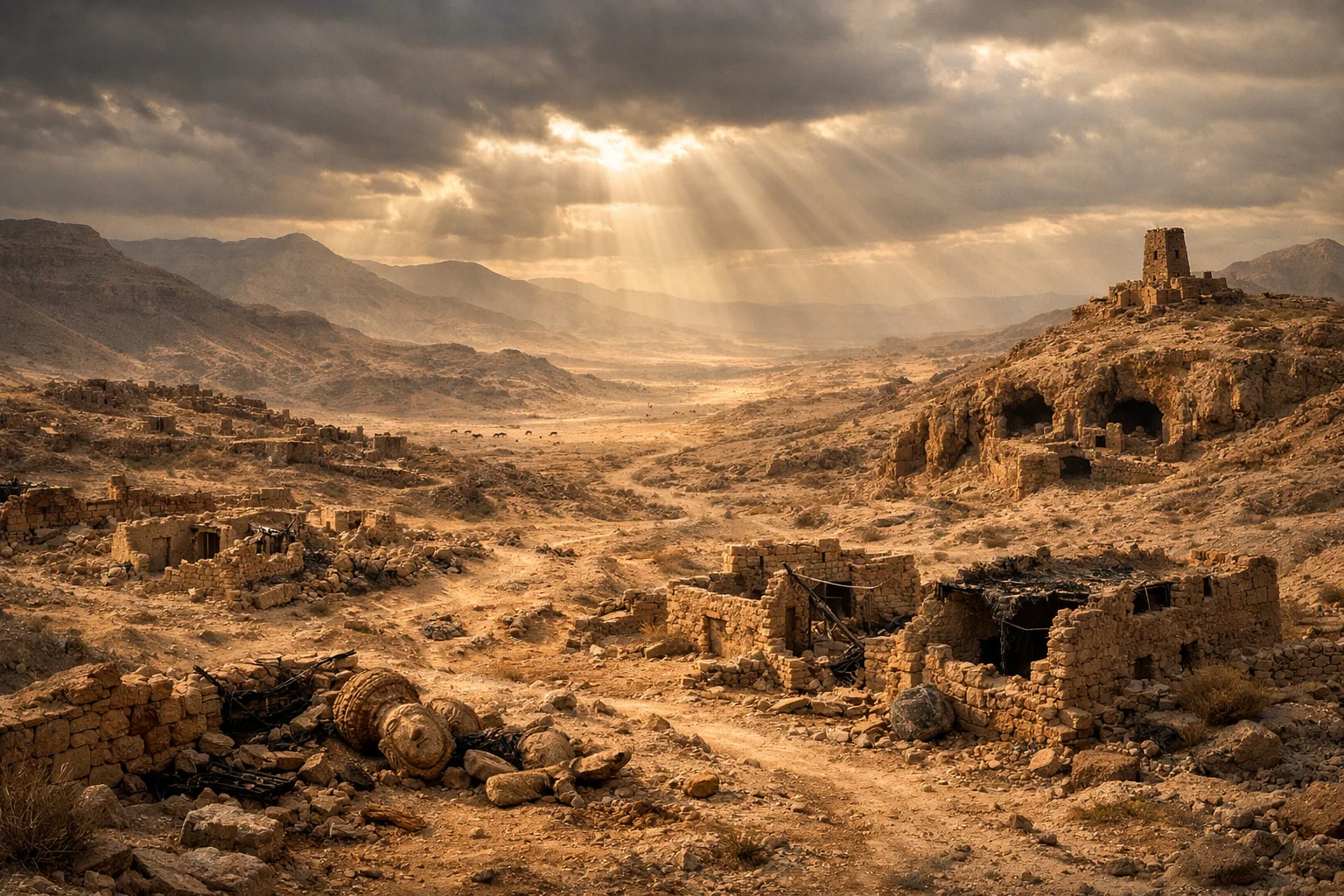 Ruins, Idols, and a Desolate Land