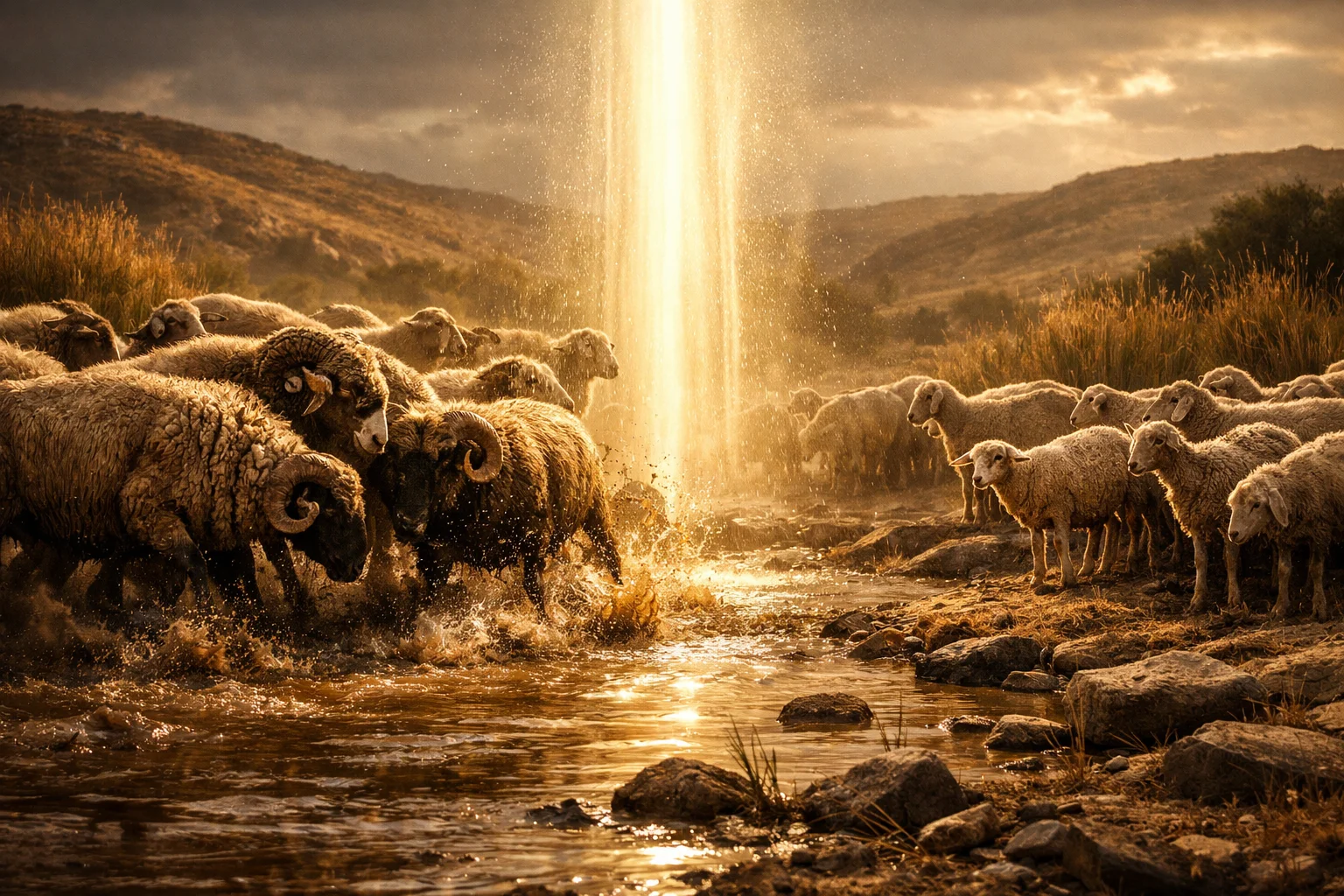 Judgment Between Sheep