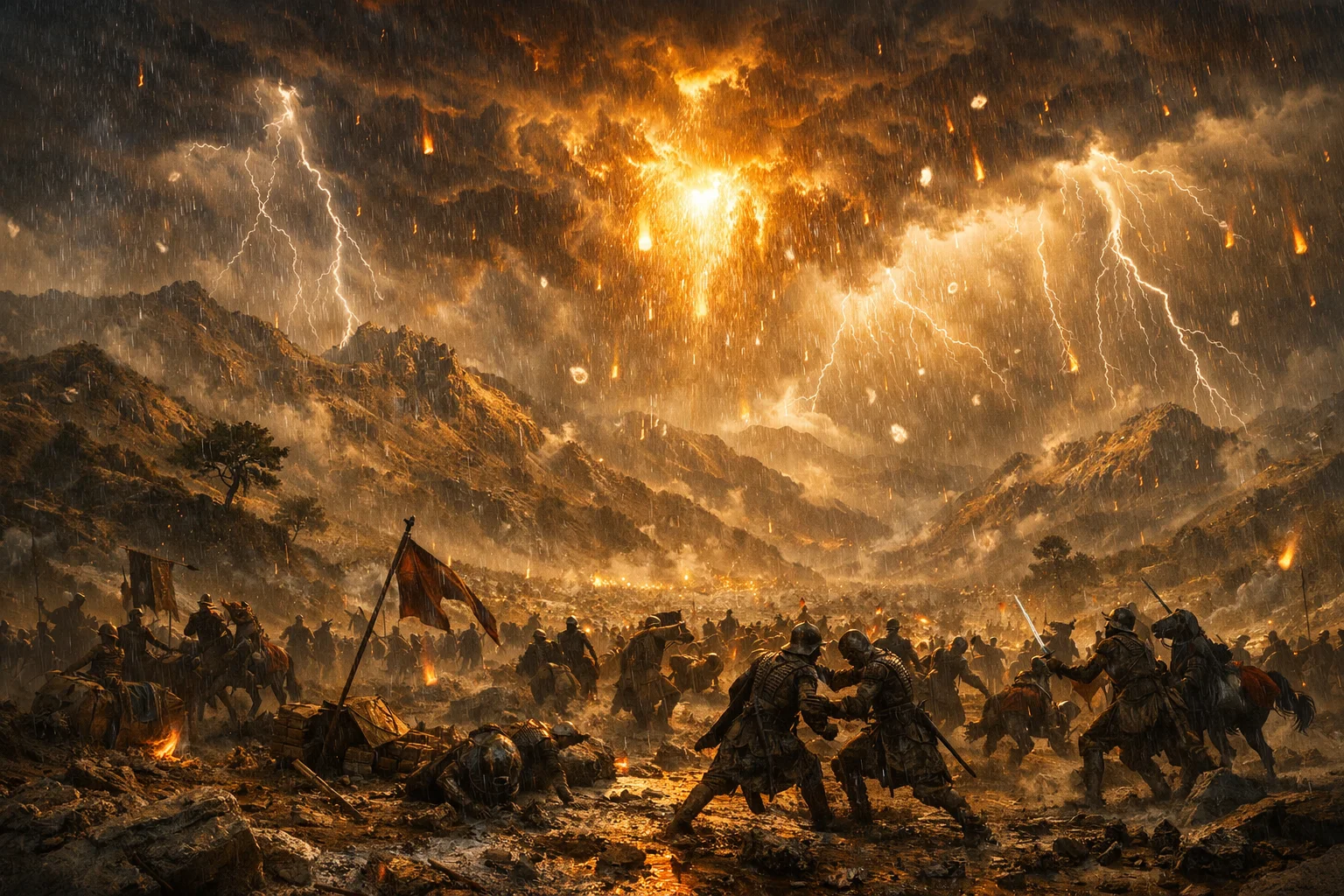 Judgment by Storm and Fire