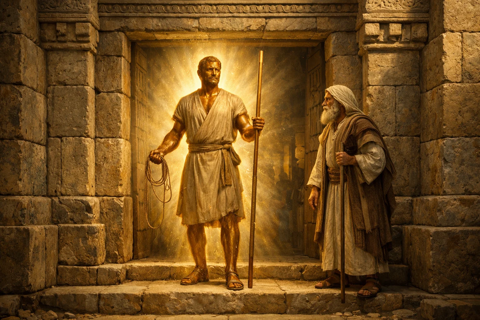 The Bronze Man at the Gate