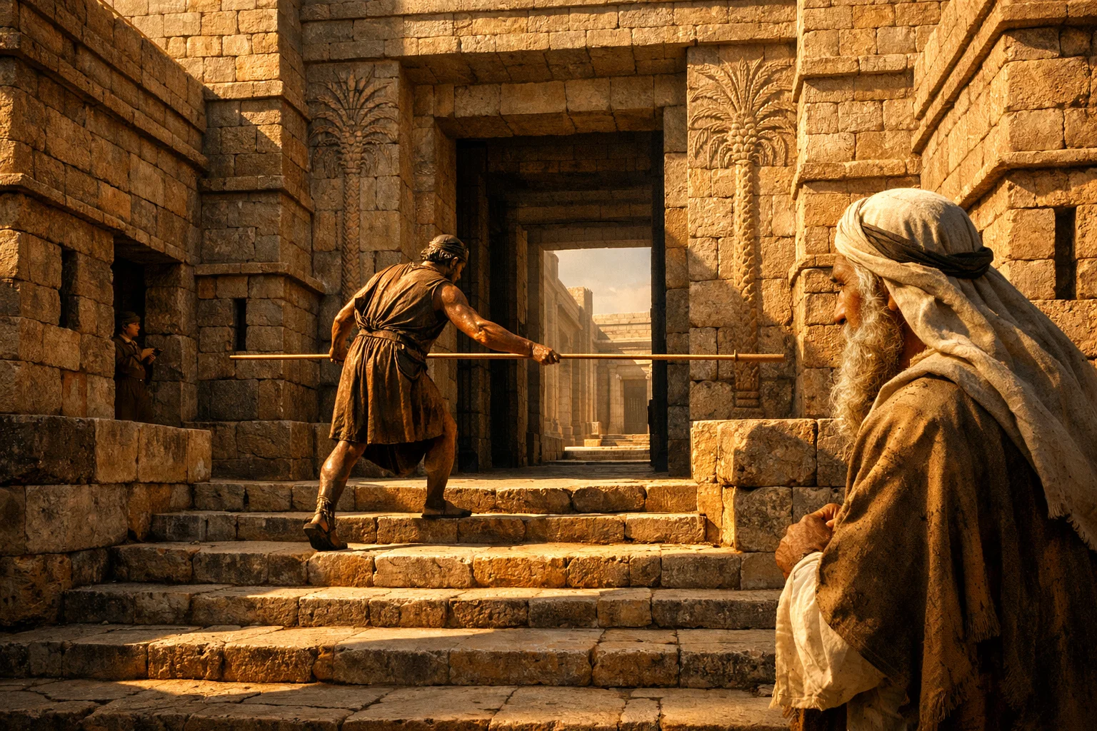 Measuring the East Gate