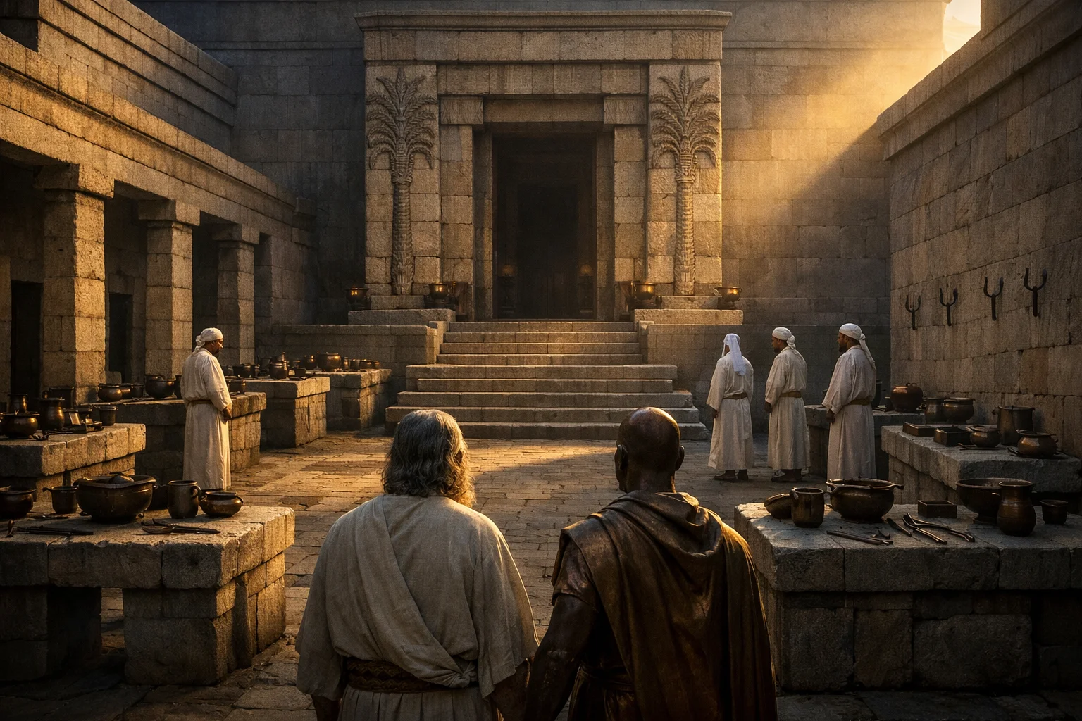 Inner Court of Priests and Sacrifice