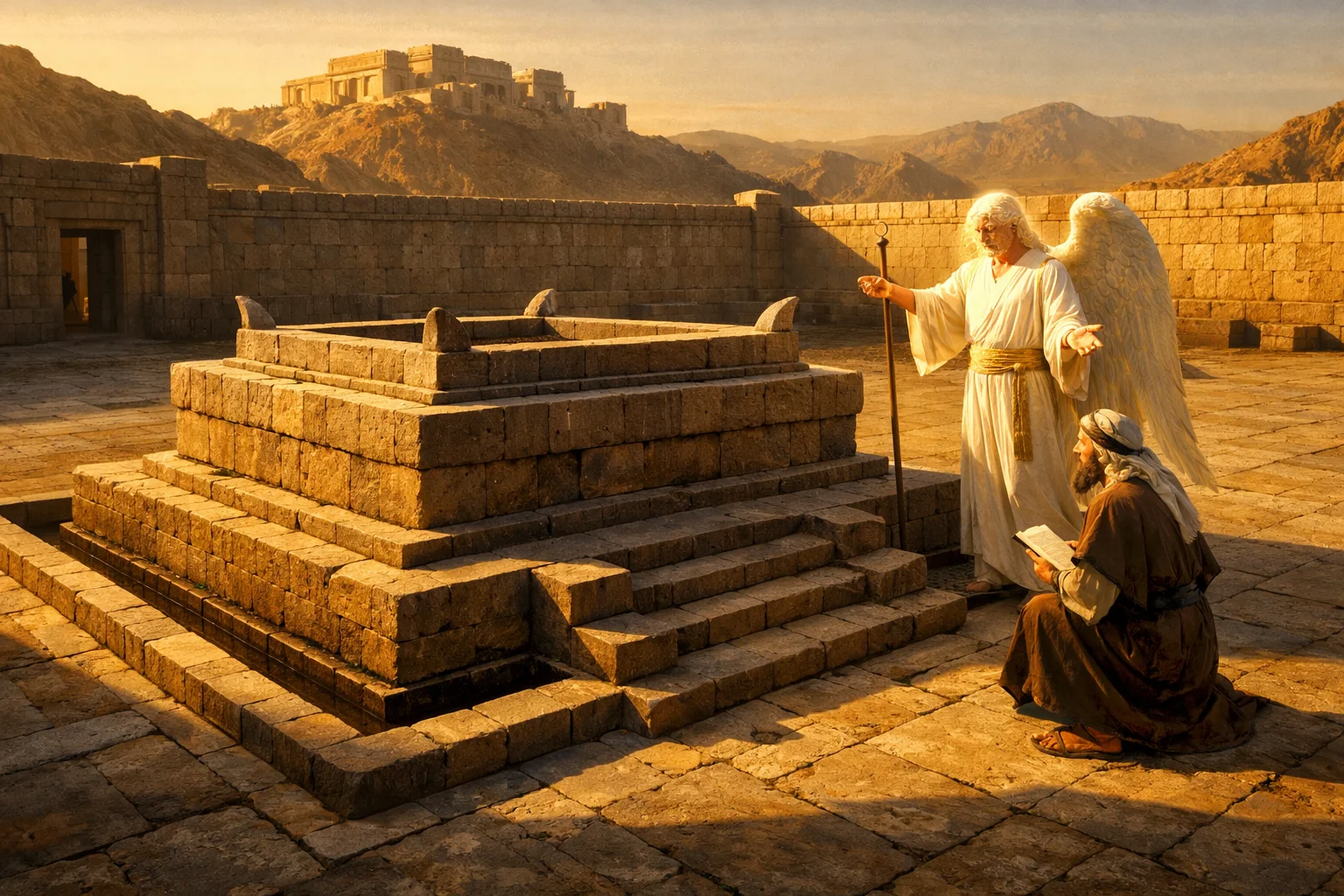 The Measured Altar Facing East