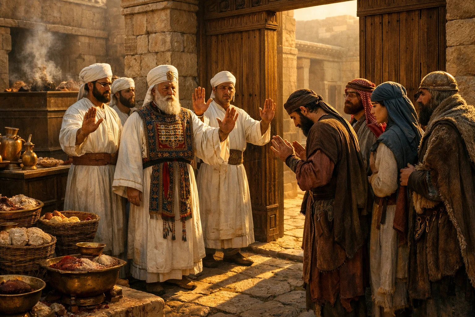 Foreigners Barred from the Sanctuary