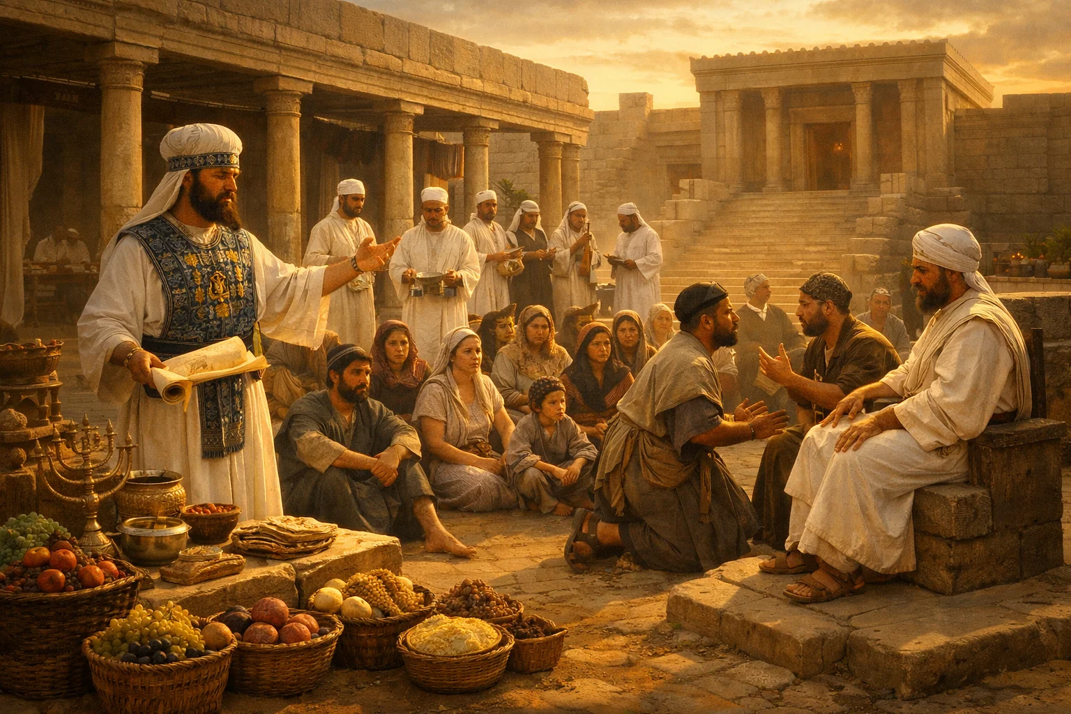 Priests Teaching Holy and Common