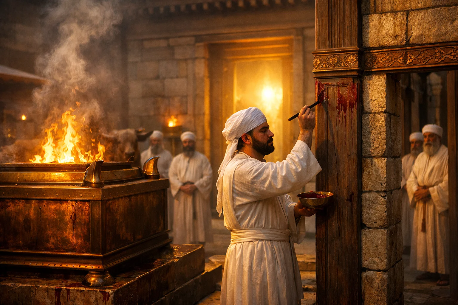 Purifying the Sanctuary with Blood