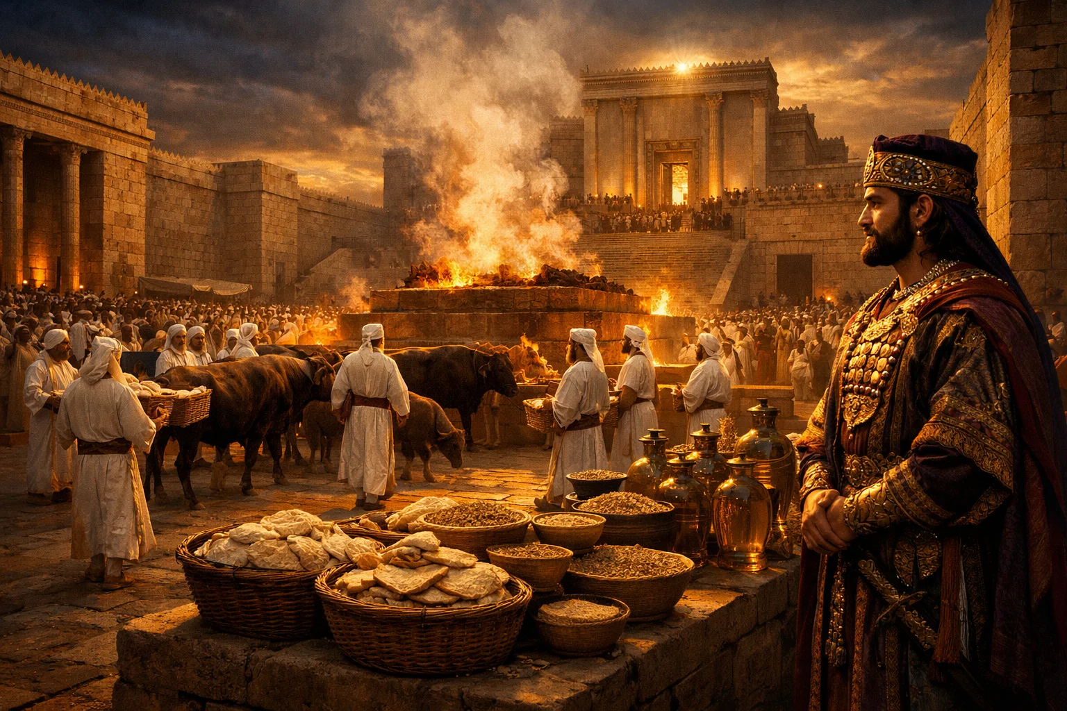 Passover Offerings of the Prince