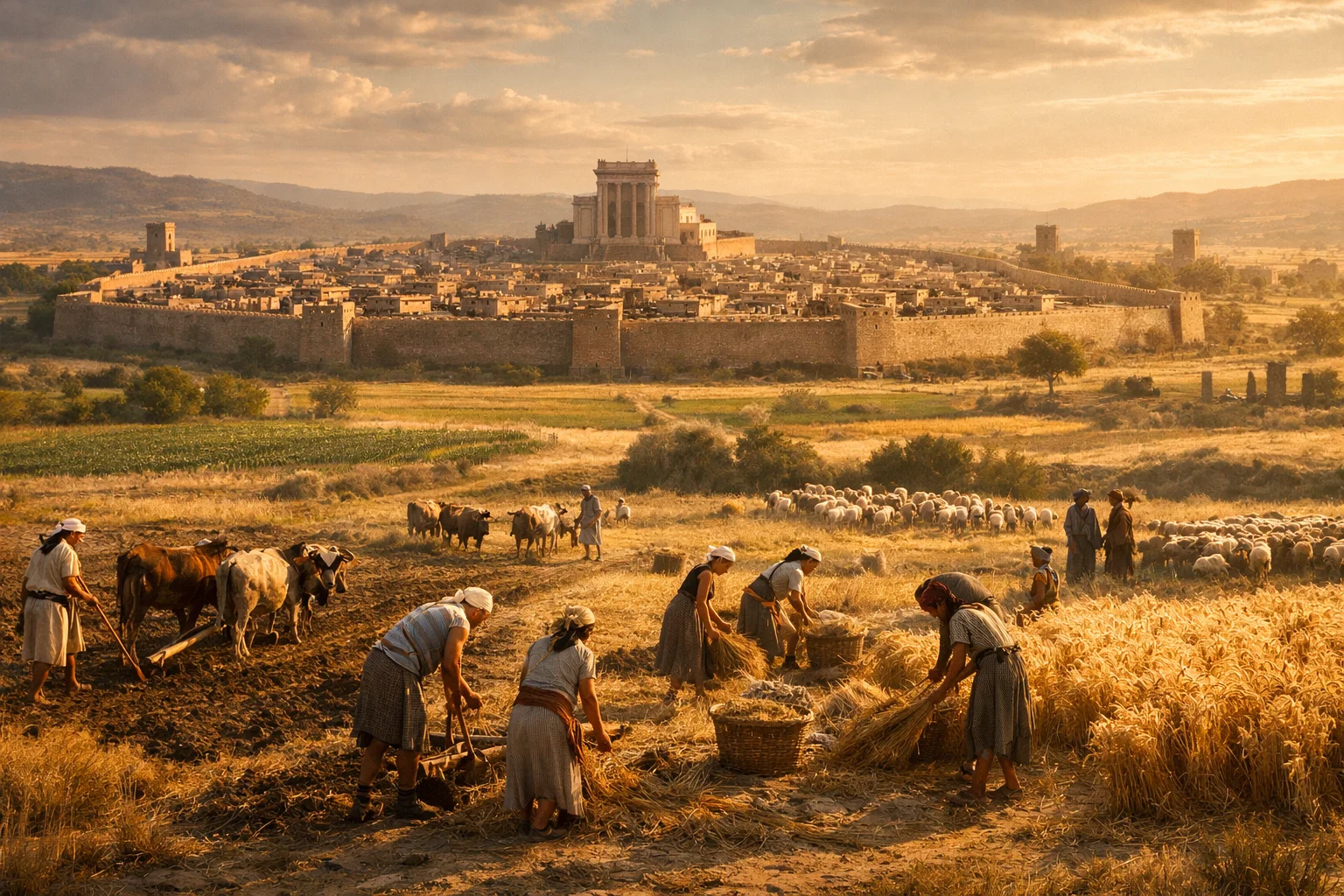 The City in the Midst of the Holy Portion