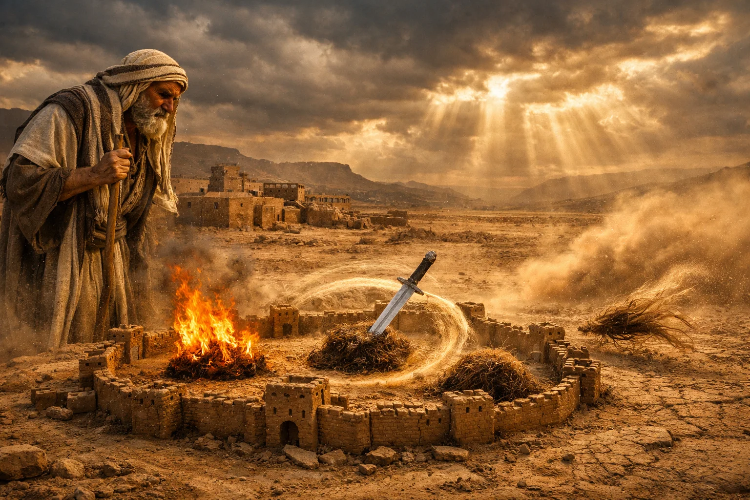 Hair Burned, Struck, and Scattered