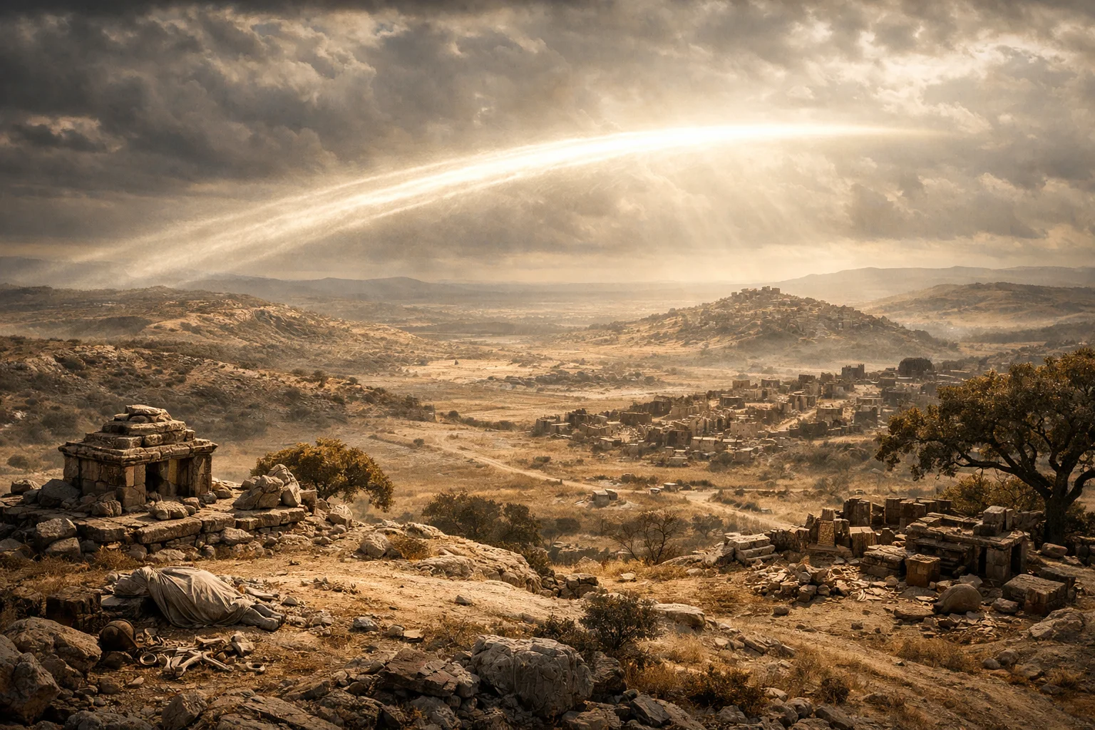 A Desolate Land Under the Stretched Hand