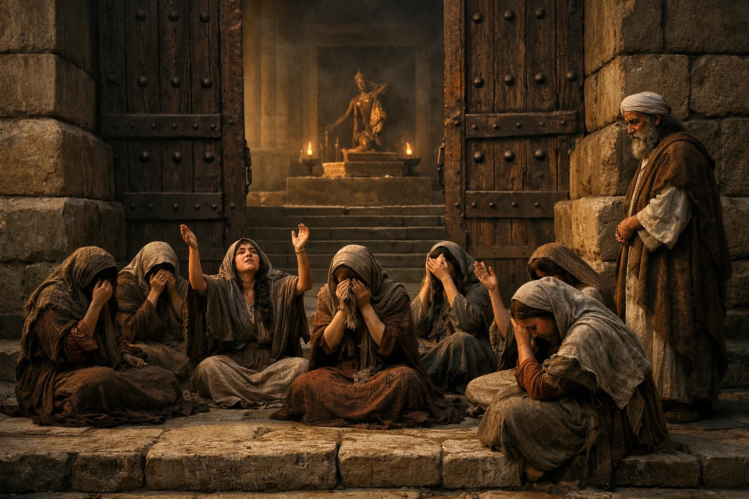 Women Mourning Tammuz