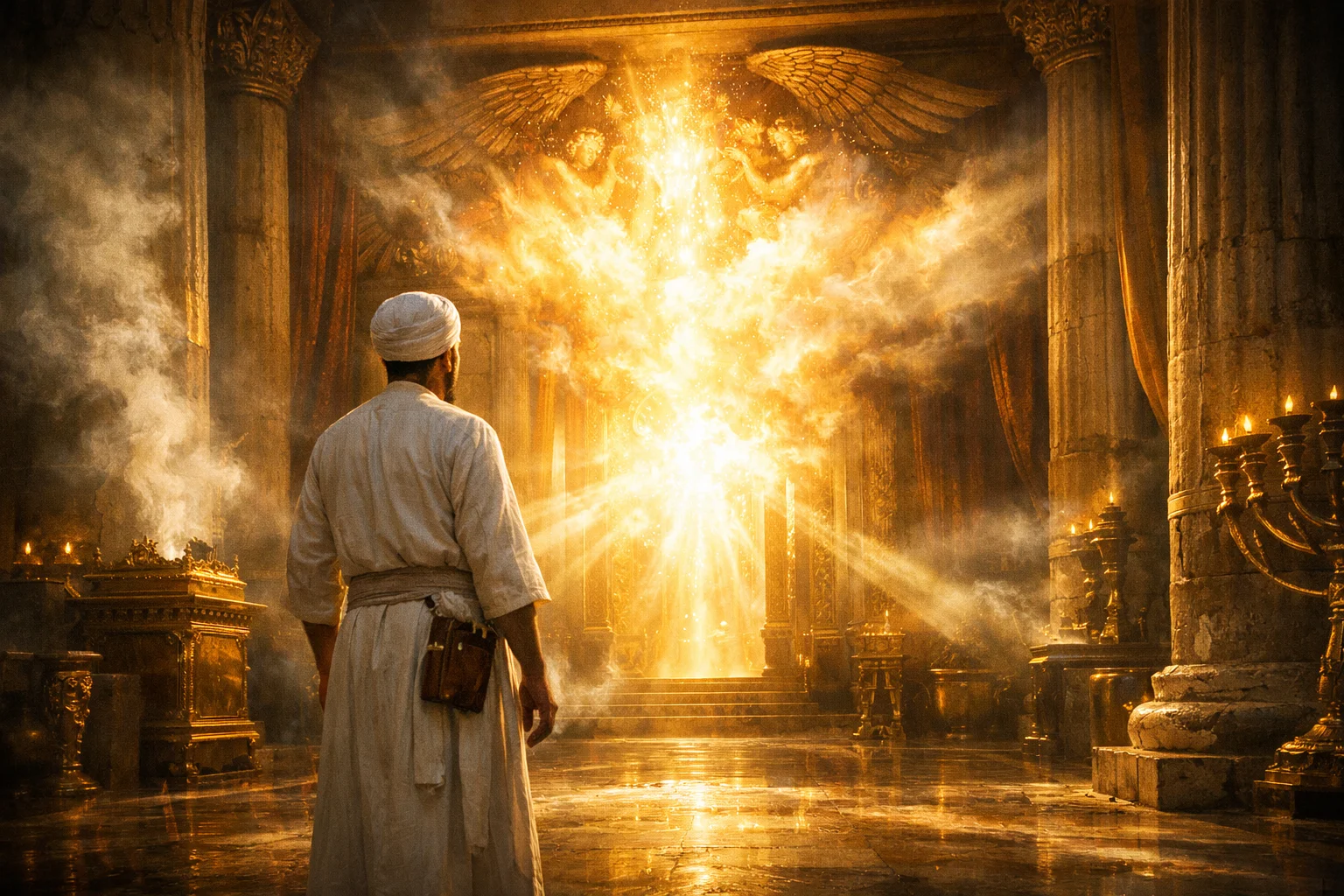 The Glory Moves to the Threshold