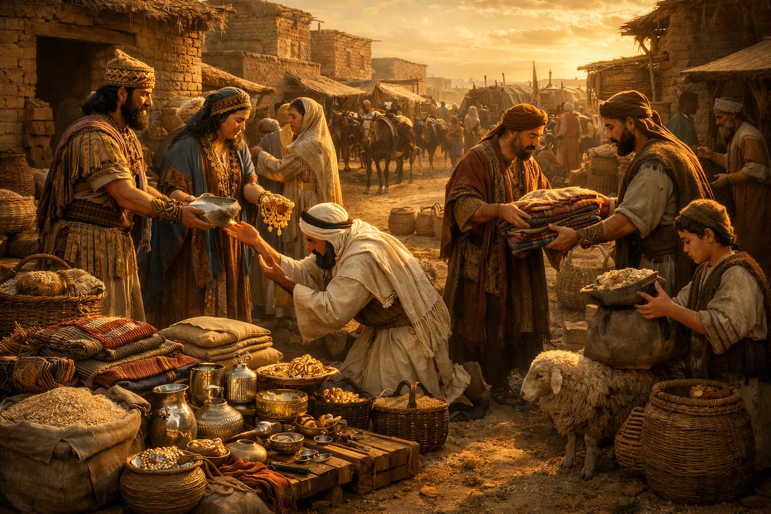 Neighbors Give Generous Offerings