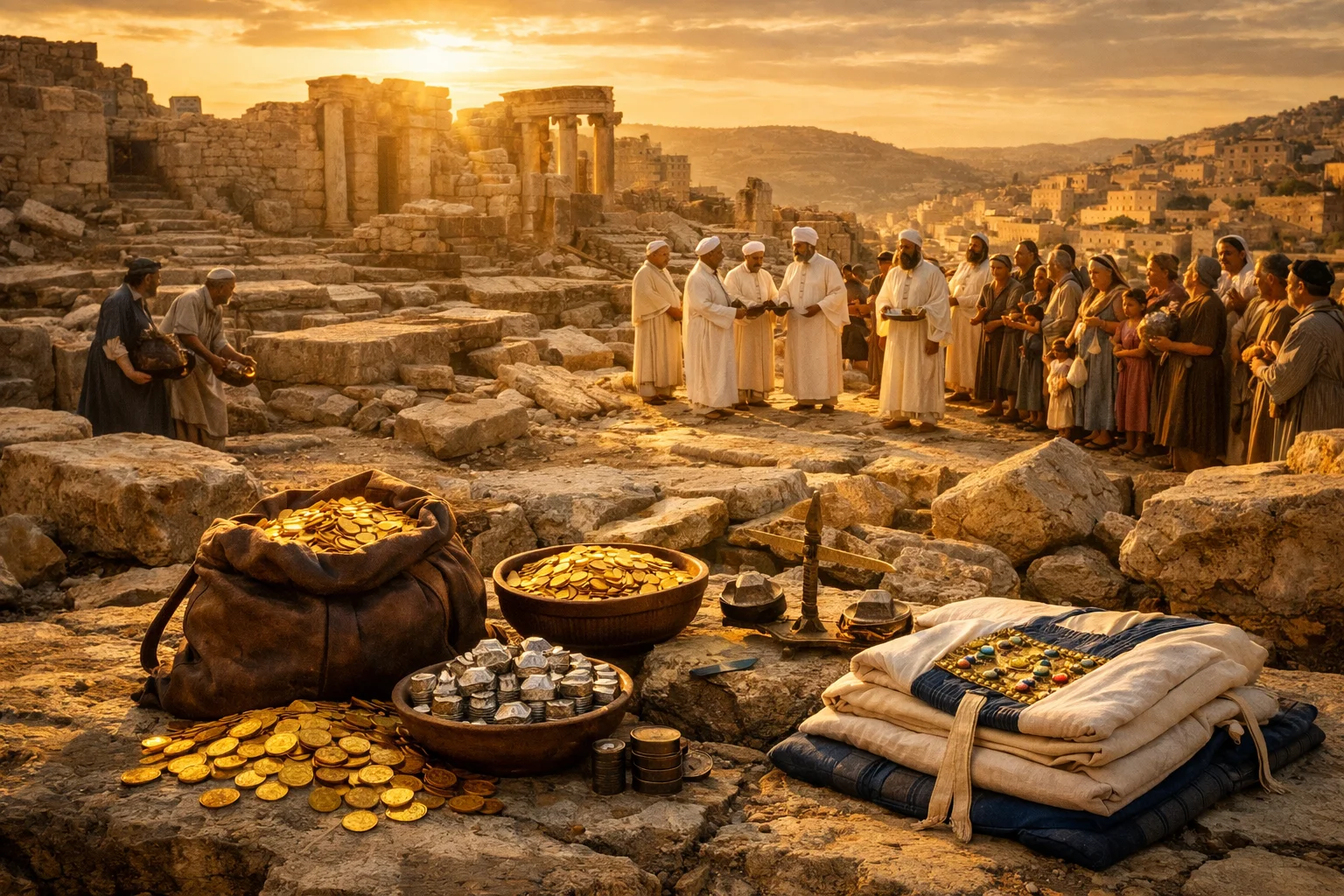 Offerings at the Ruined House of the LORD