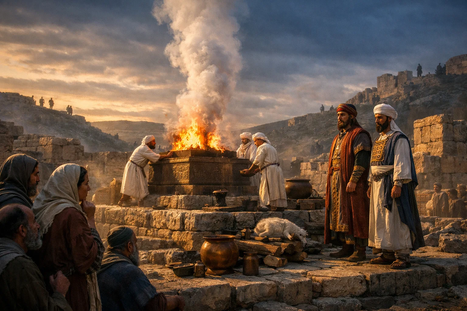 The Altar Raised in Fear and Faith