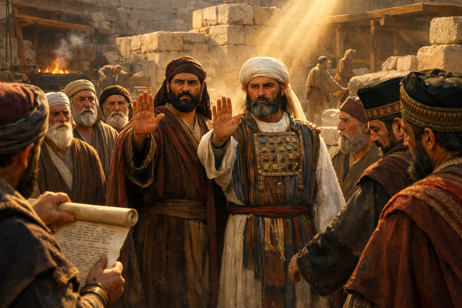 Zerubbabel's Firm Refusal