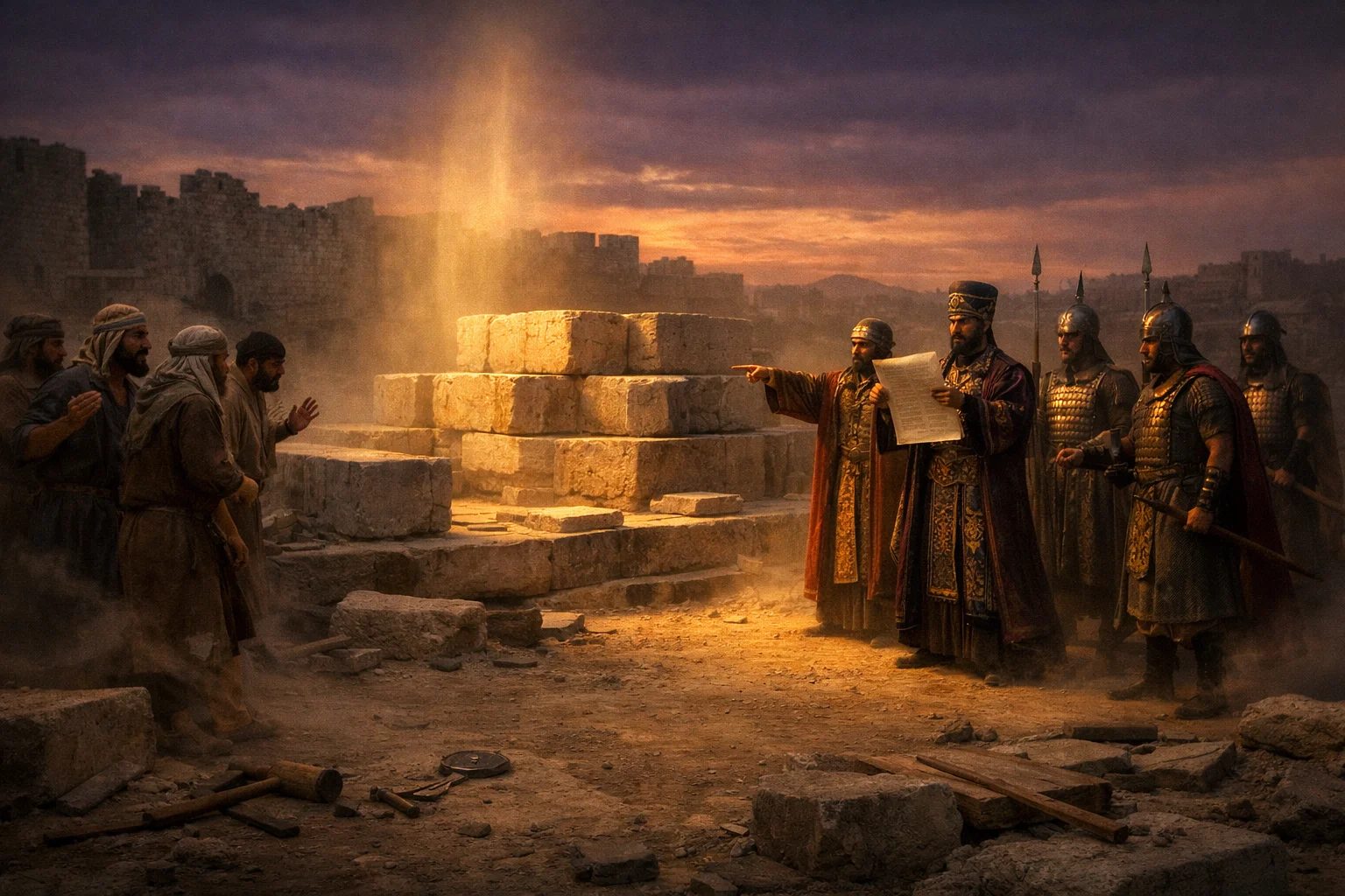 The Work Forced to a Standstill