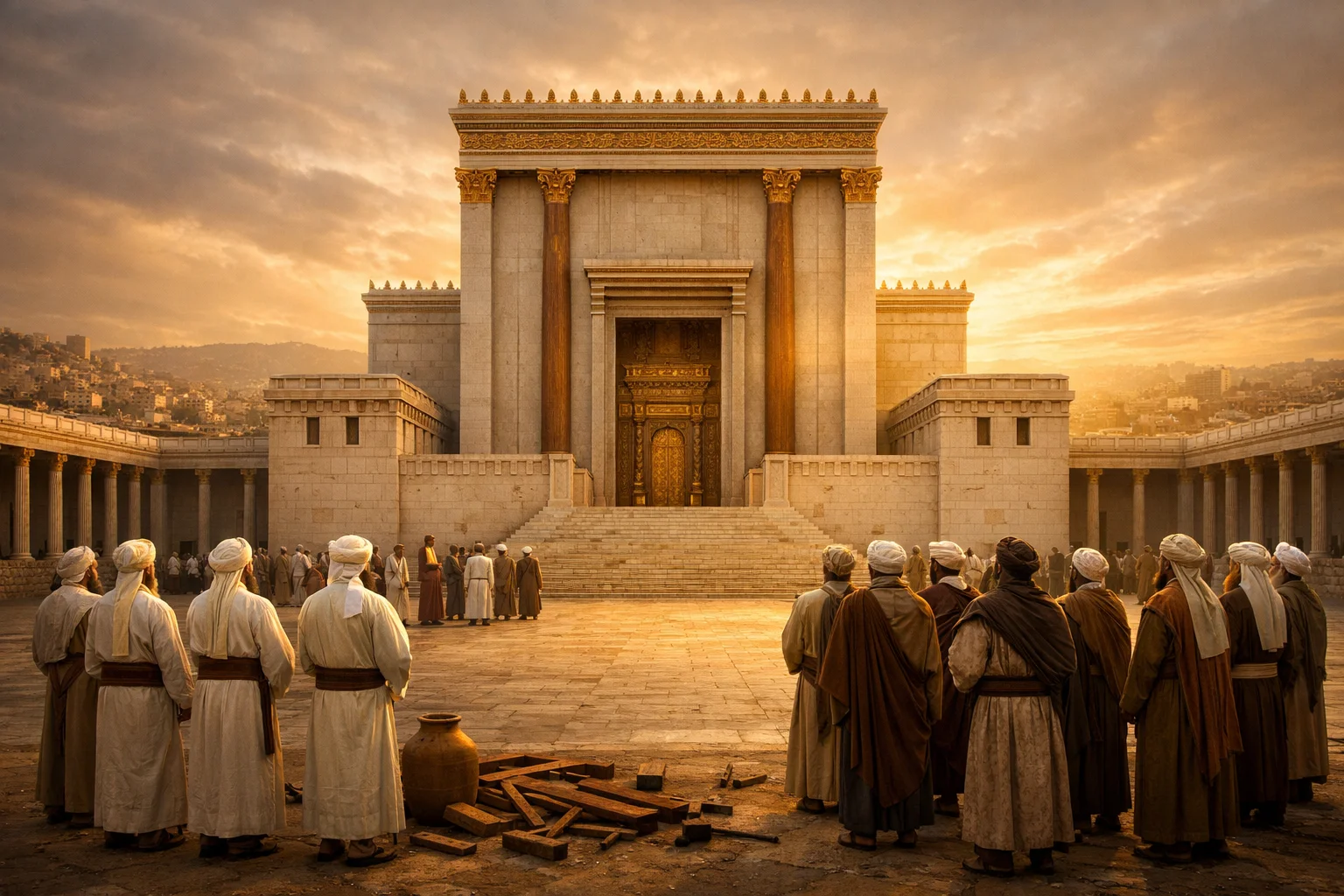 The Temple Completed in Adar