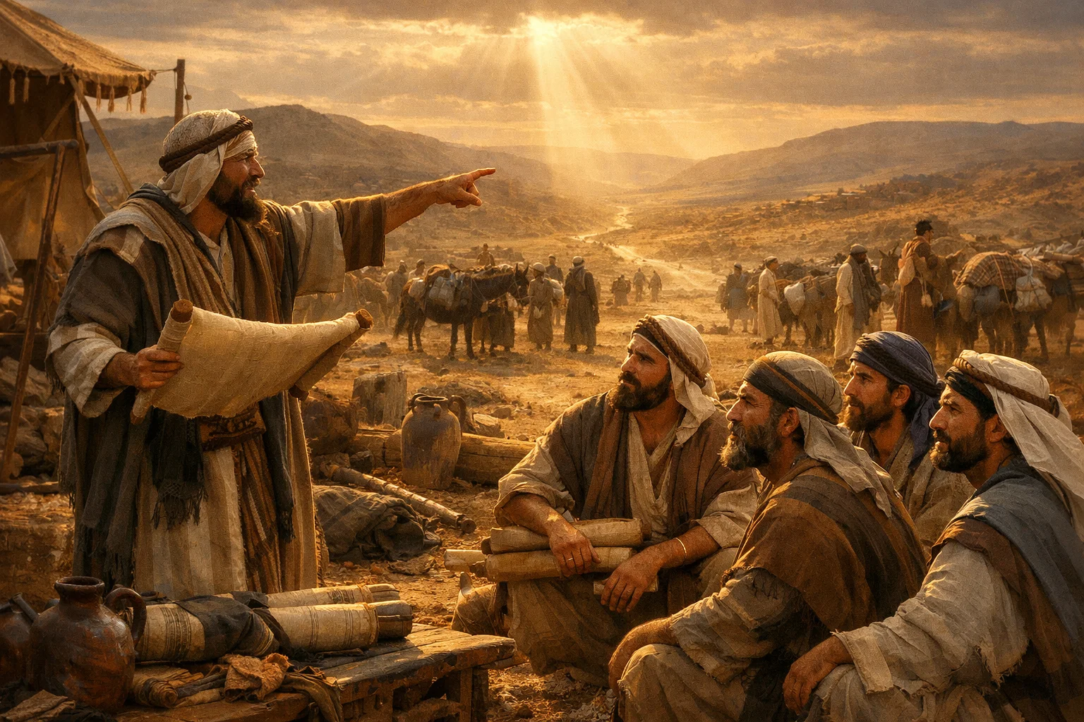 Messengers Sent to Kasiphia