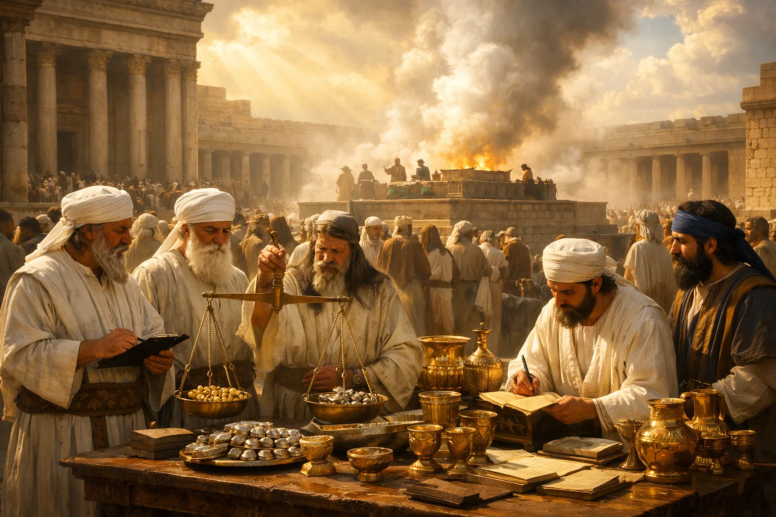 Offerings and Accounting in Jerusalem