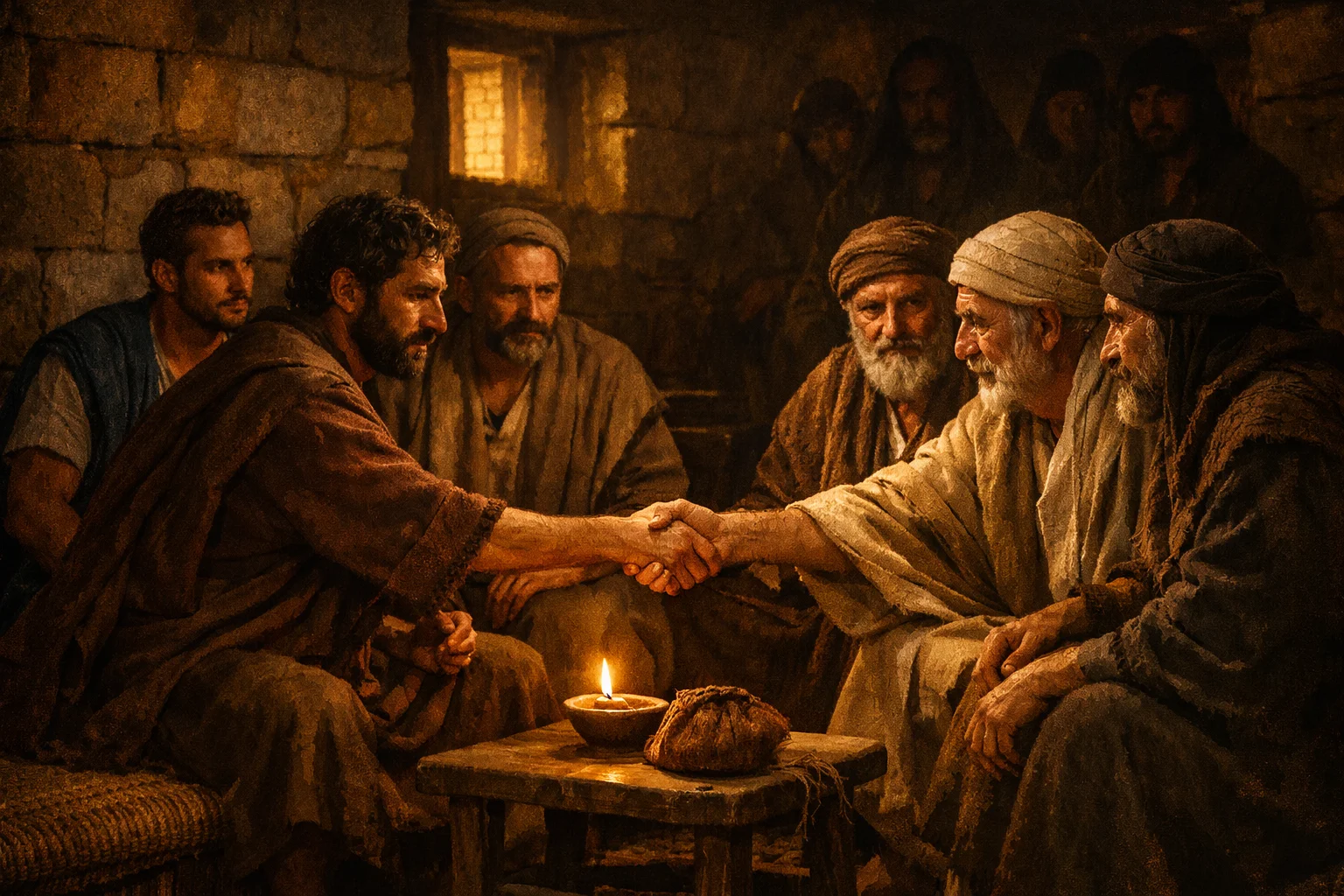 Private Meeting with the Pillars