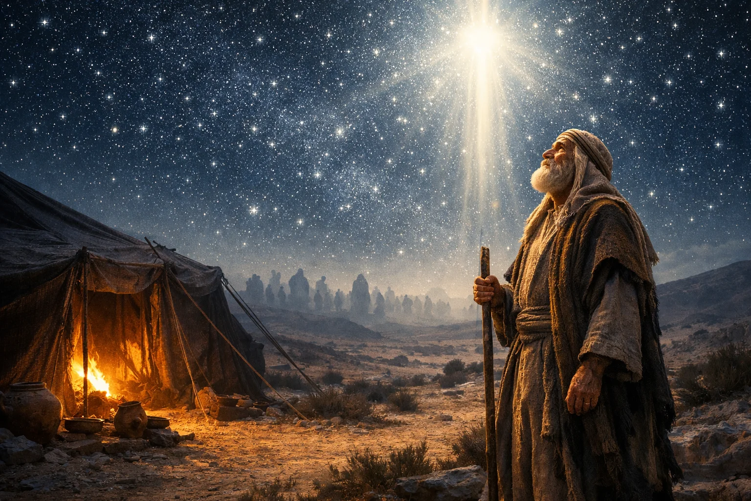 Abraham Under the Stars