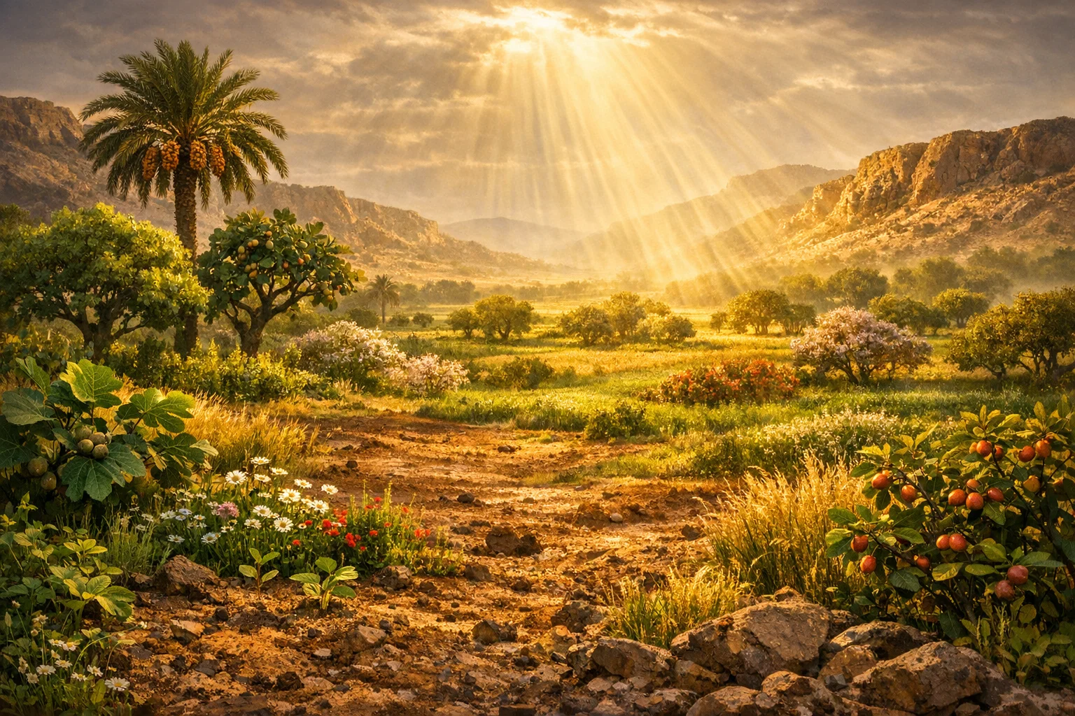 The Earth Brings Forth Vegetation