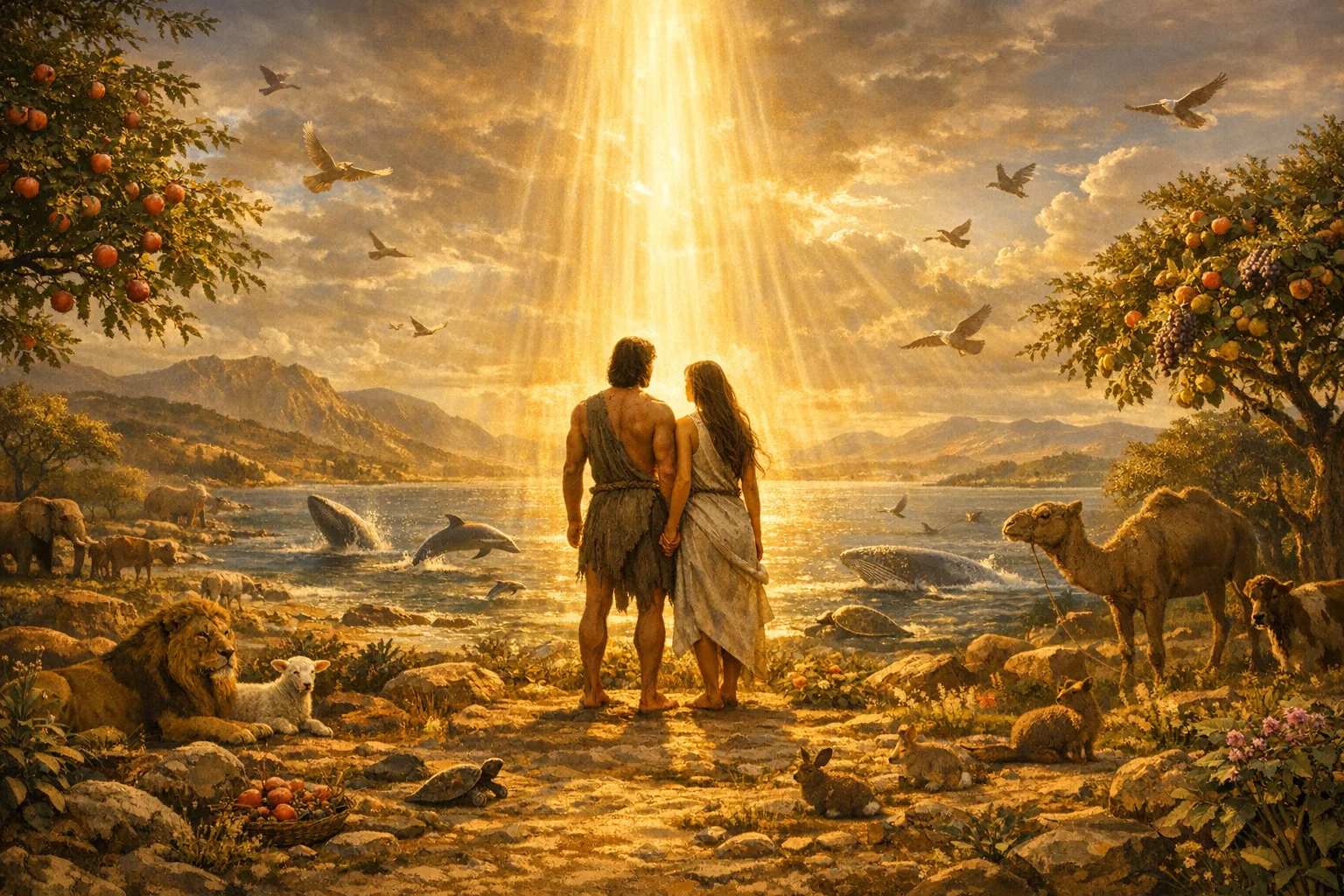 Living Creatures and Humanity Blessed