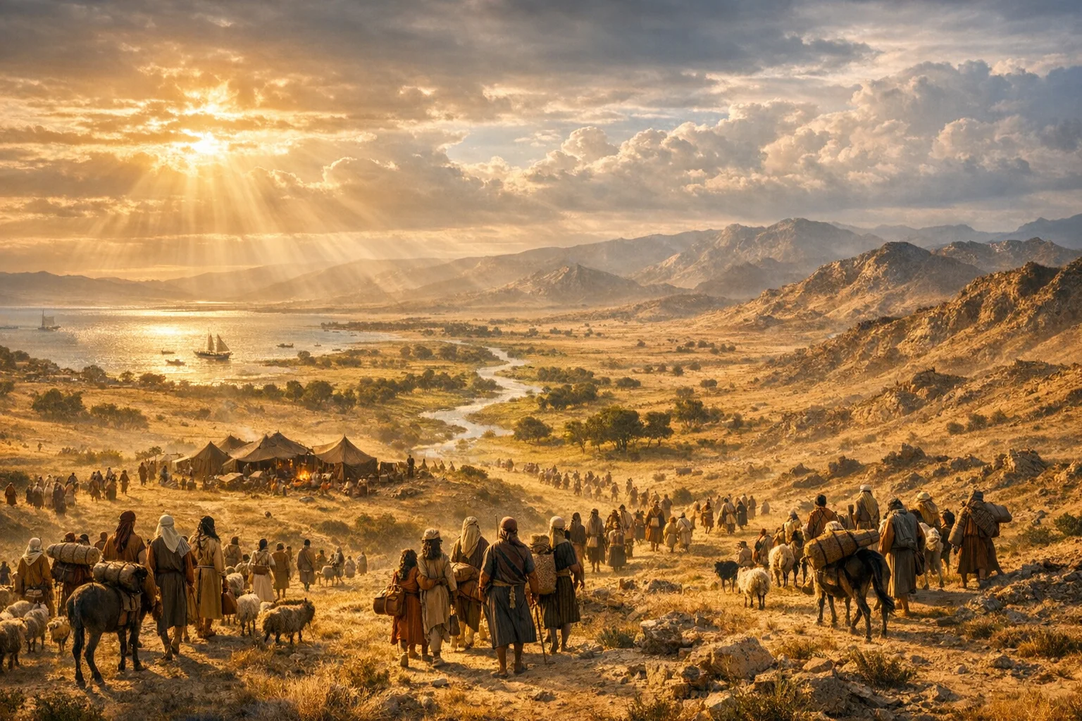 The Nations Spread from Noah’s Sons