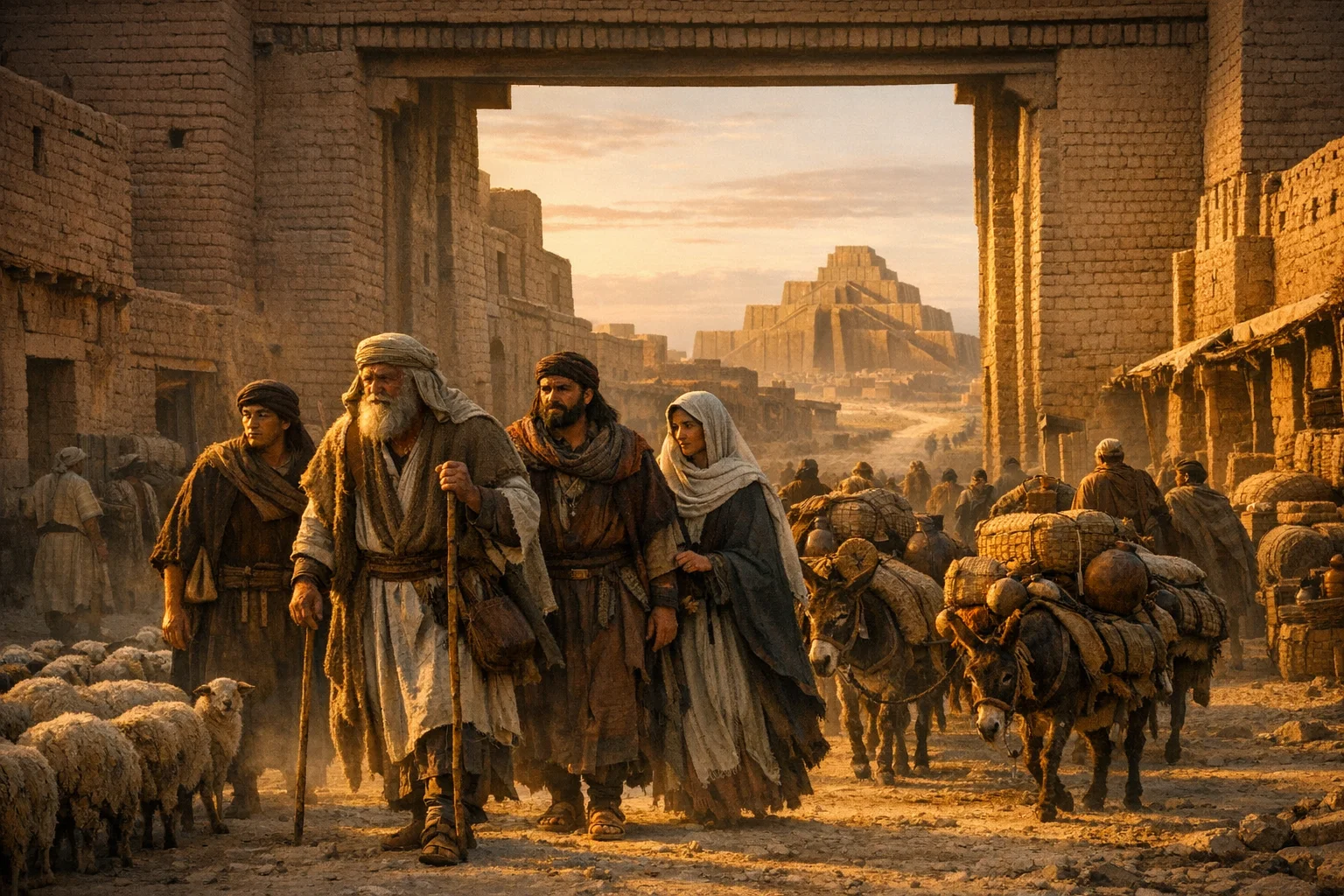 Terah's Family Sets Out from Ur