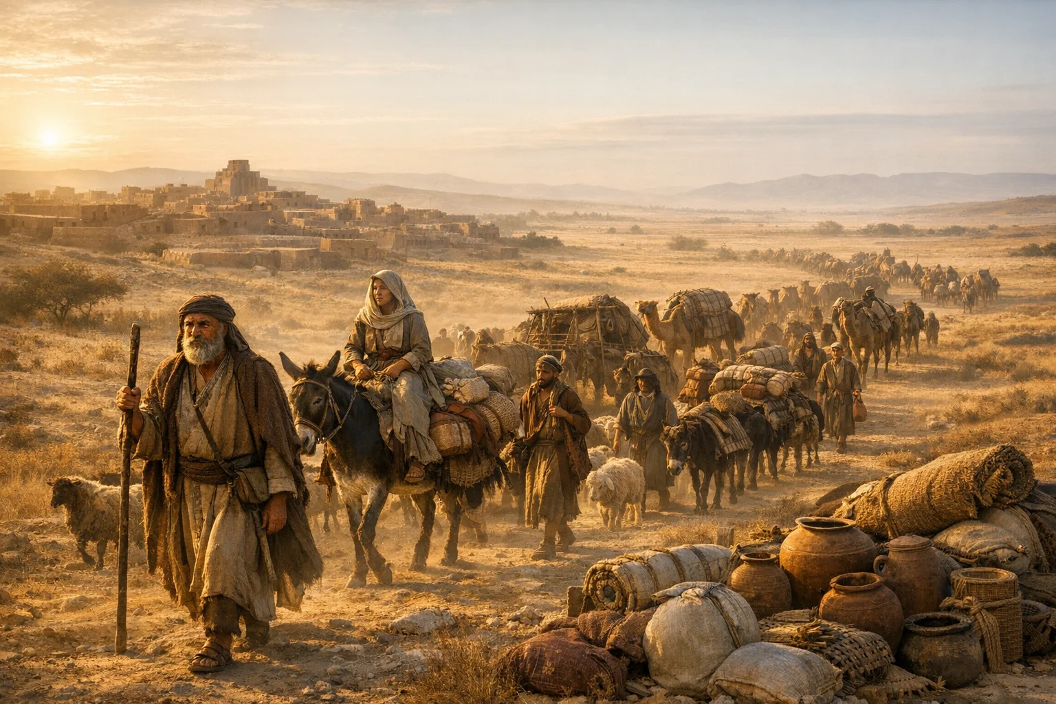 Abram’s Caravan Sets Out