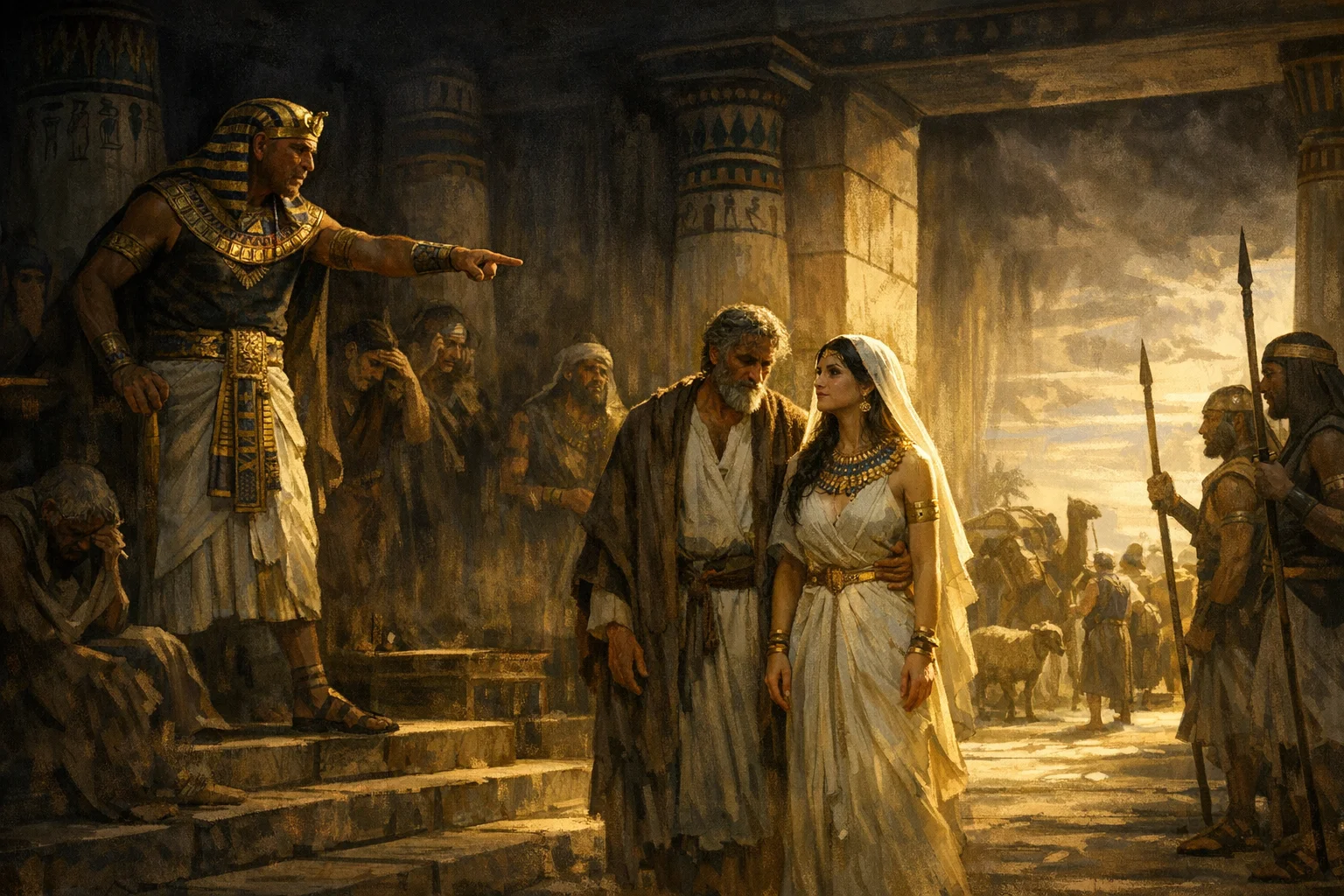 Pharaoh Sends Abram Away