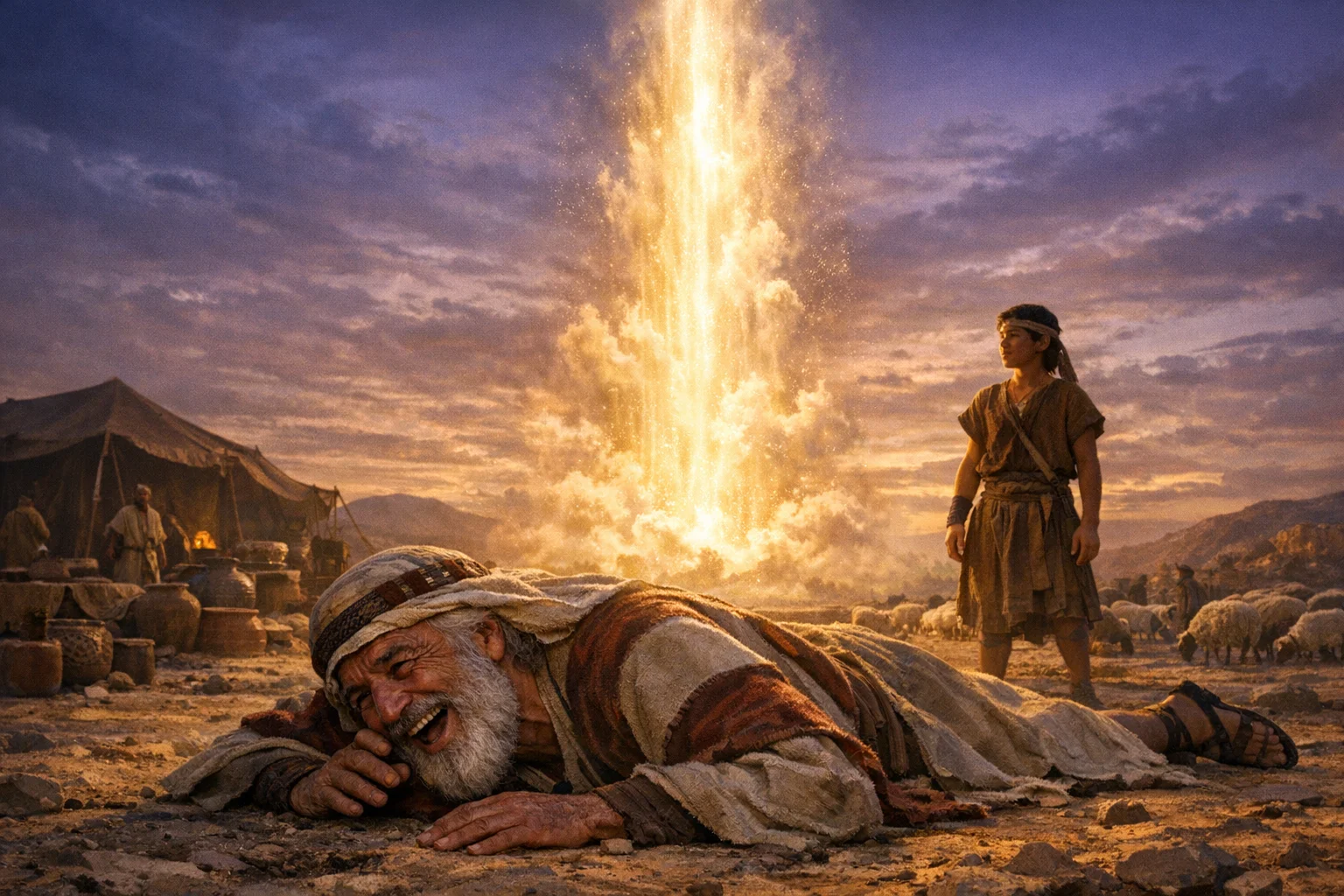 Abraham Laughs at the Promise