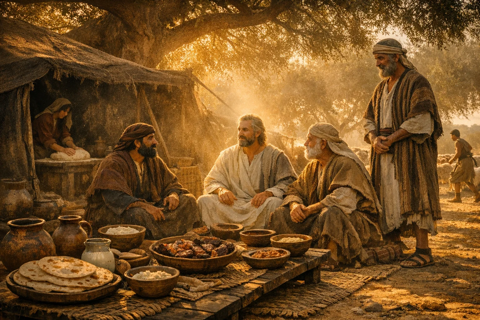 The Feast Beneath the Tree