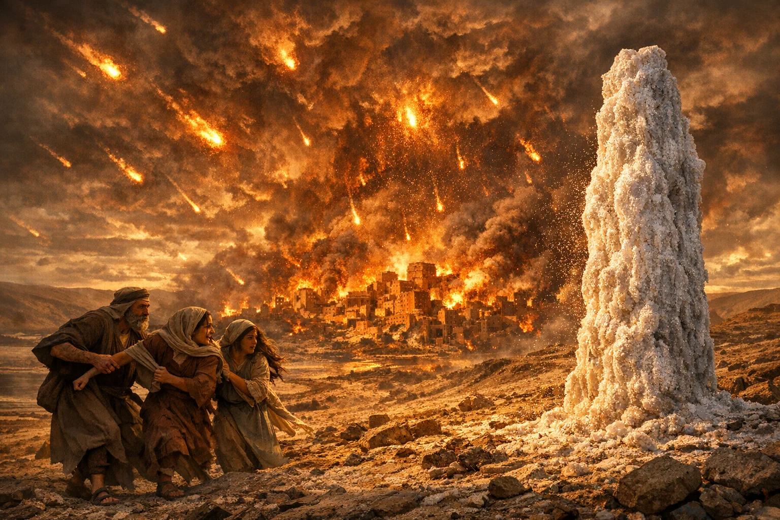 Fire from Heaven and the Pillar of Salt
