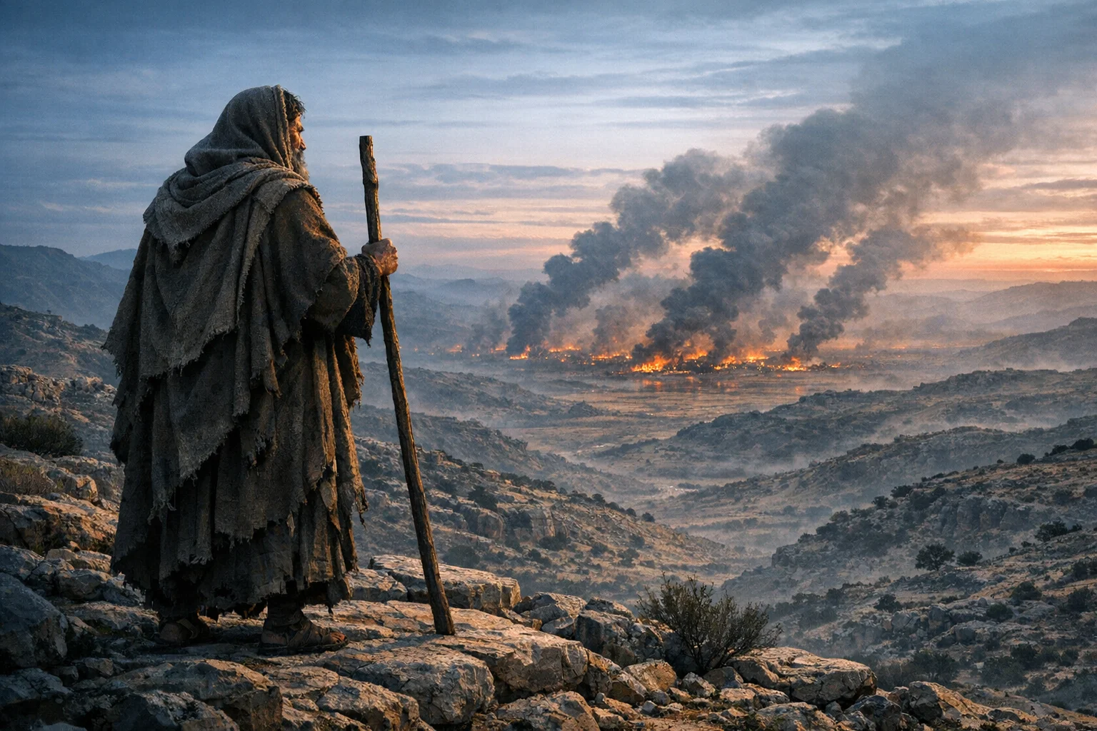 Abraham Sees the Smoke of Judgment