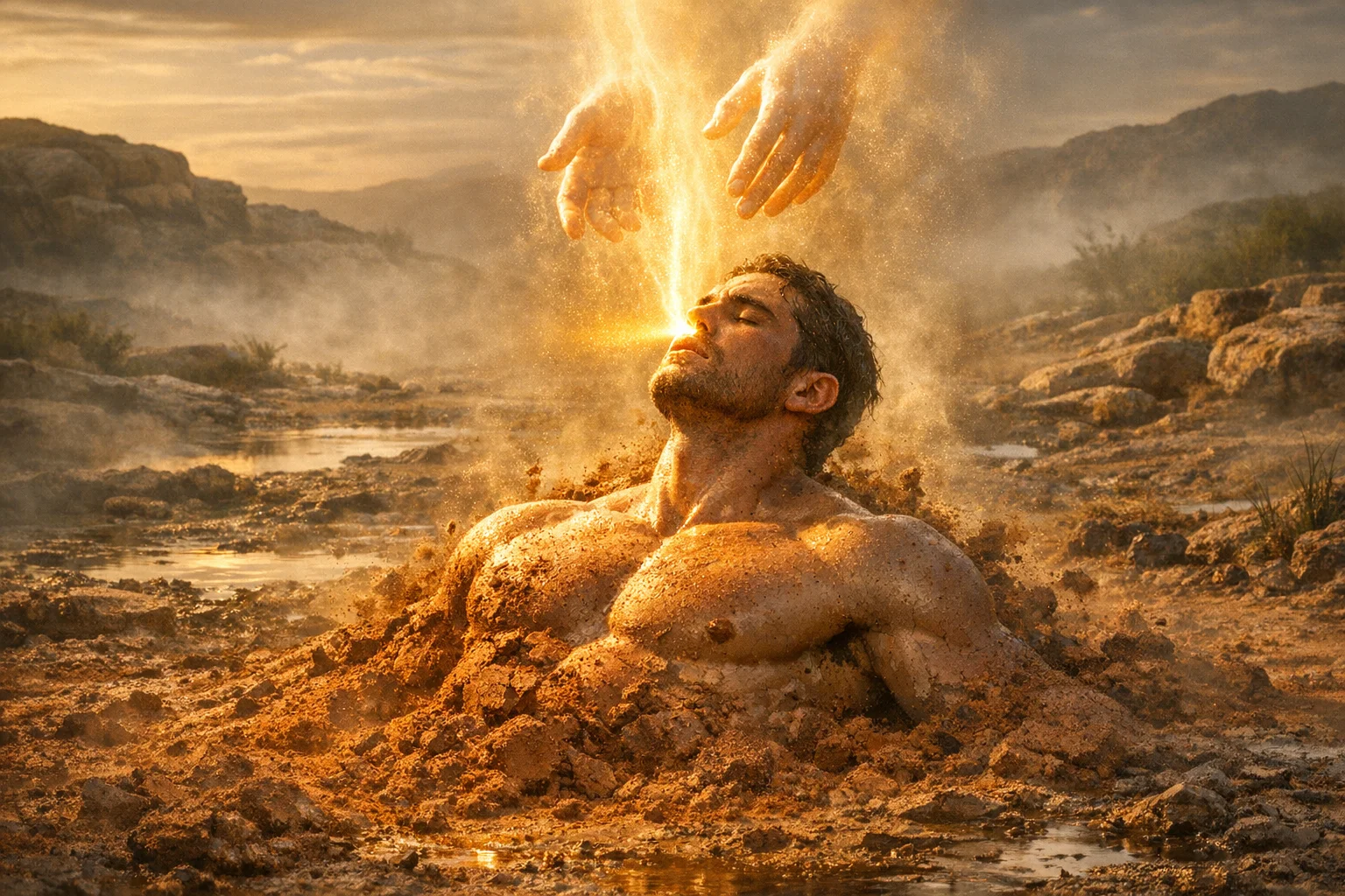 Man Formed from the Dust