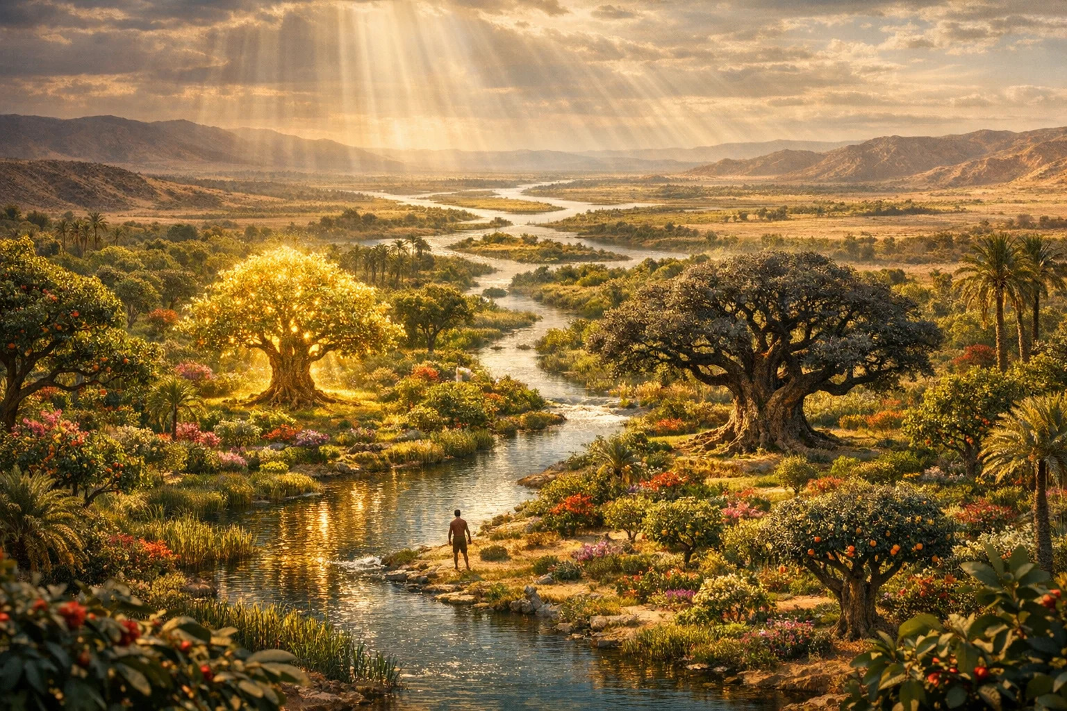 The Garden of Eden Planted