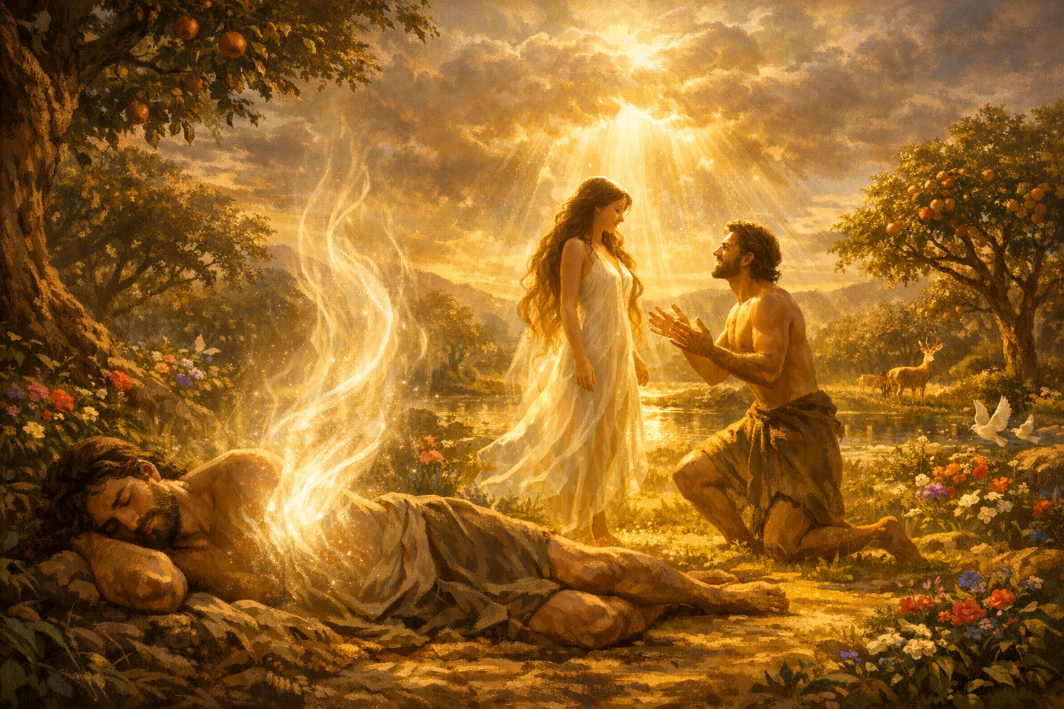 The Creation of Woman and the First Union